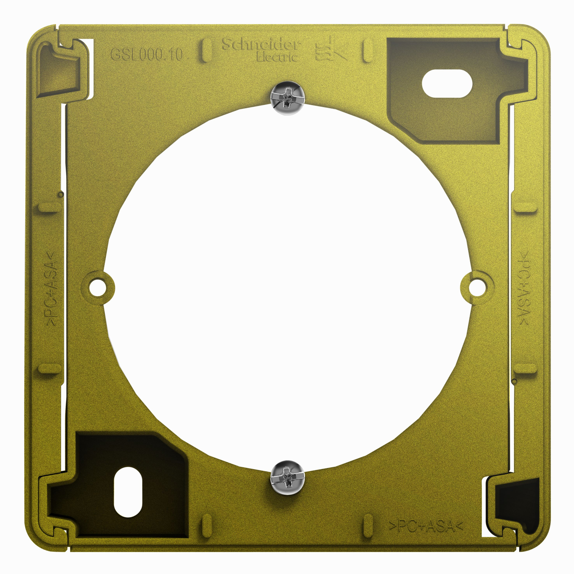 Коробка для наружного монтажа (фисташковый) Glossa Systeme Electric, GSL001000