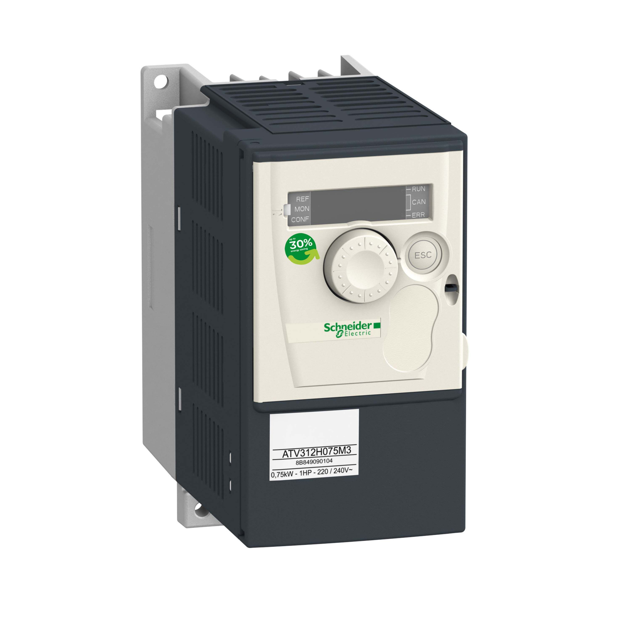 Преобр частоты atv312 0.55квт 240в 3ф Schneider Electric, ATV312H055M3