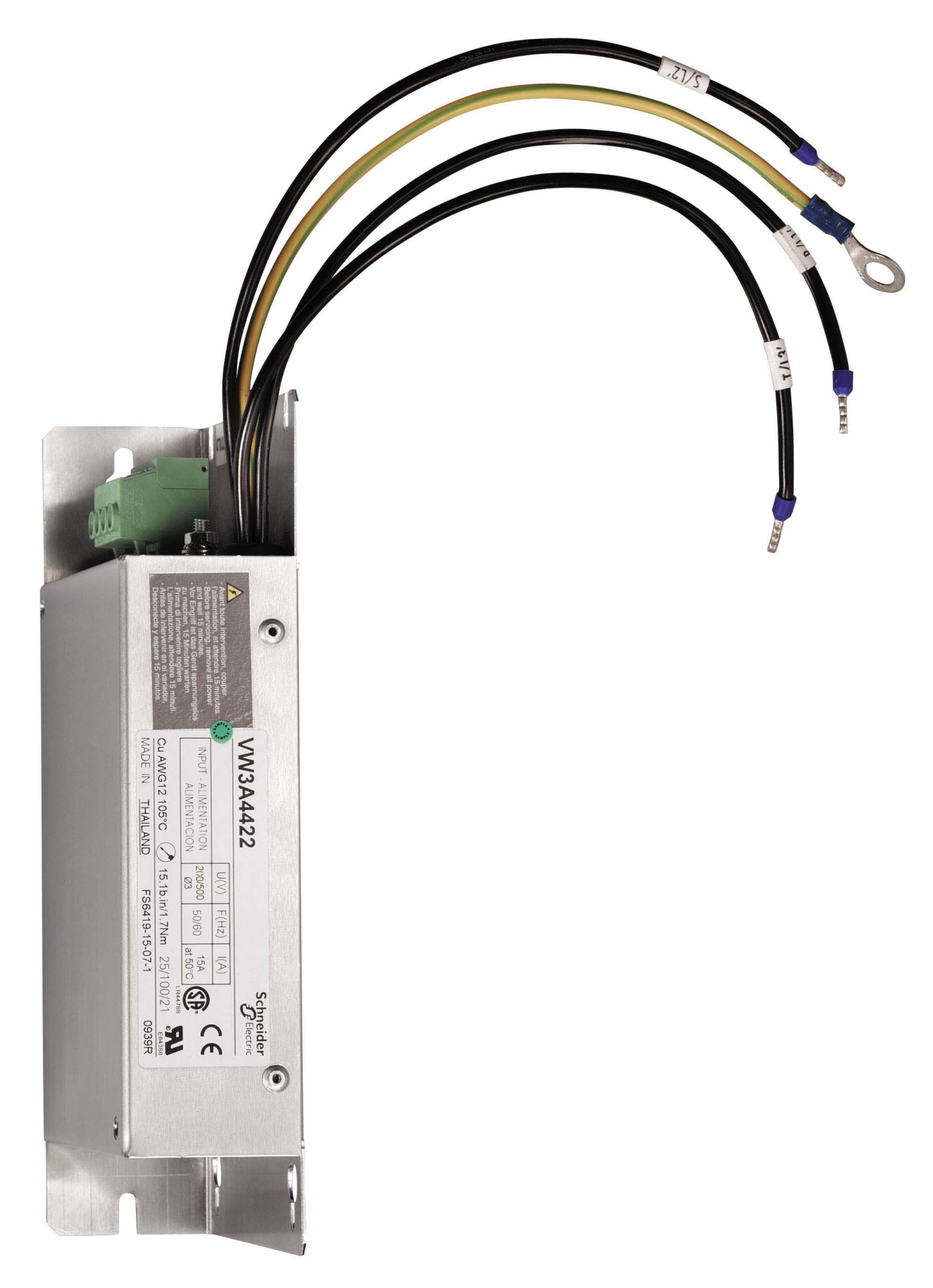 Фильтр эмс 22a 240в 1ф Schneider Electric, VW3A4426