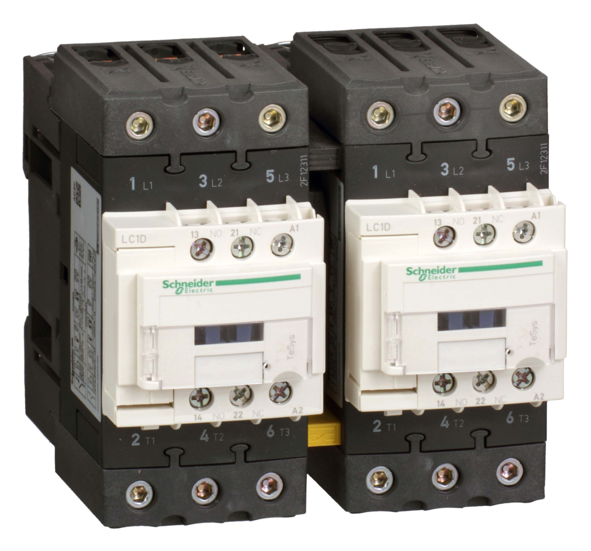 3р реверсивный контактор everlink ac3 440в 40a катушка упр. 24в ac 50/60гц Schneider Electric