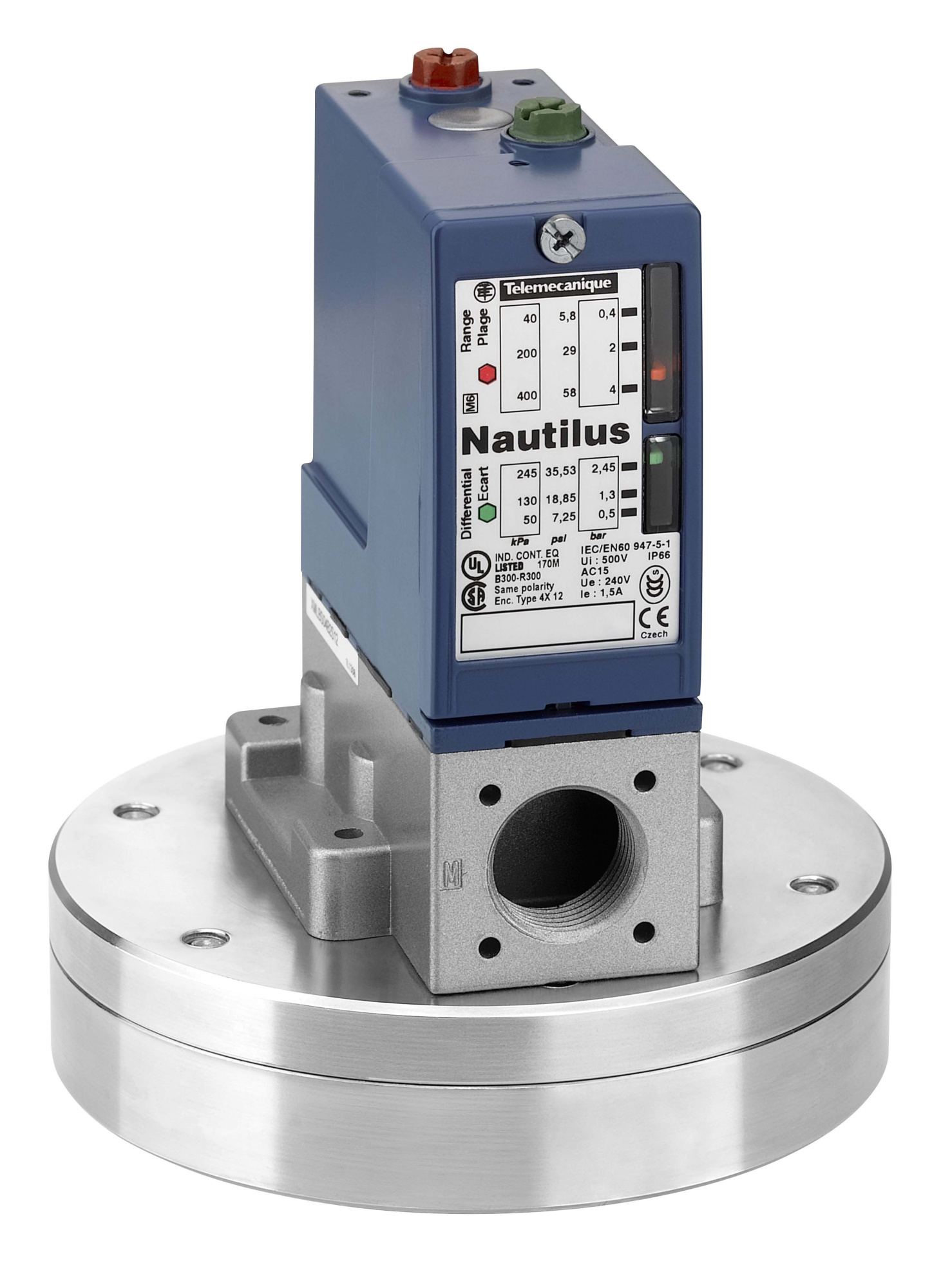 Реле давления 30бар xmlbs04b2s11 Schneider Electric, XMLBS04B2S11