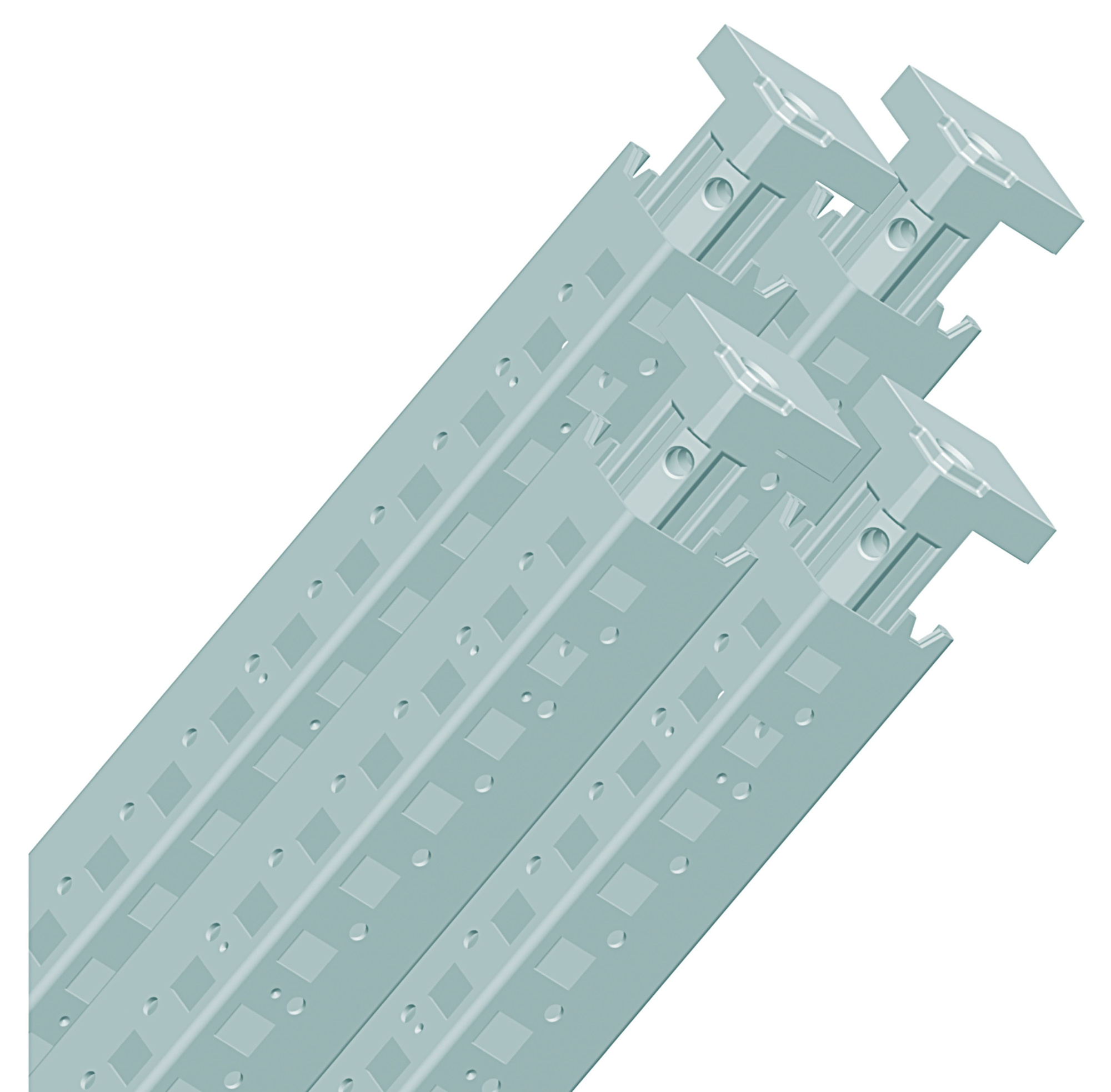 4 вертикальных стойки sf 1400 Schneider Electric, NSYSFV14
