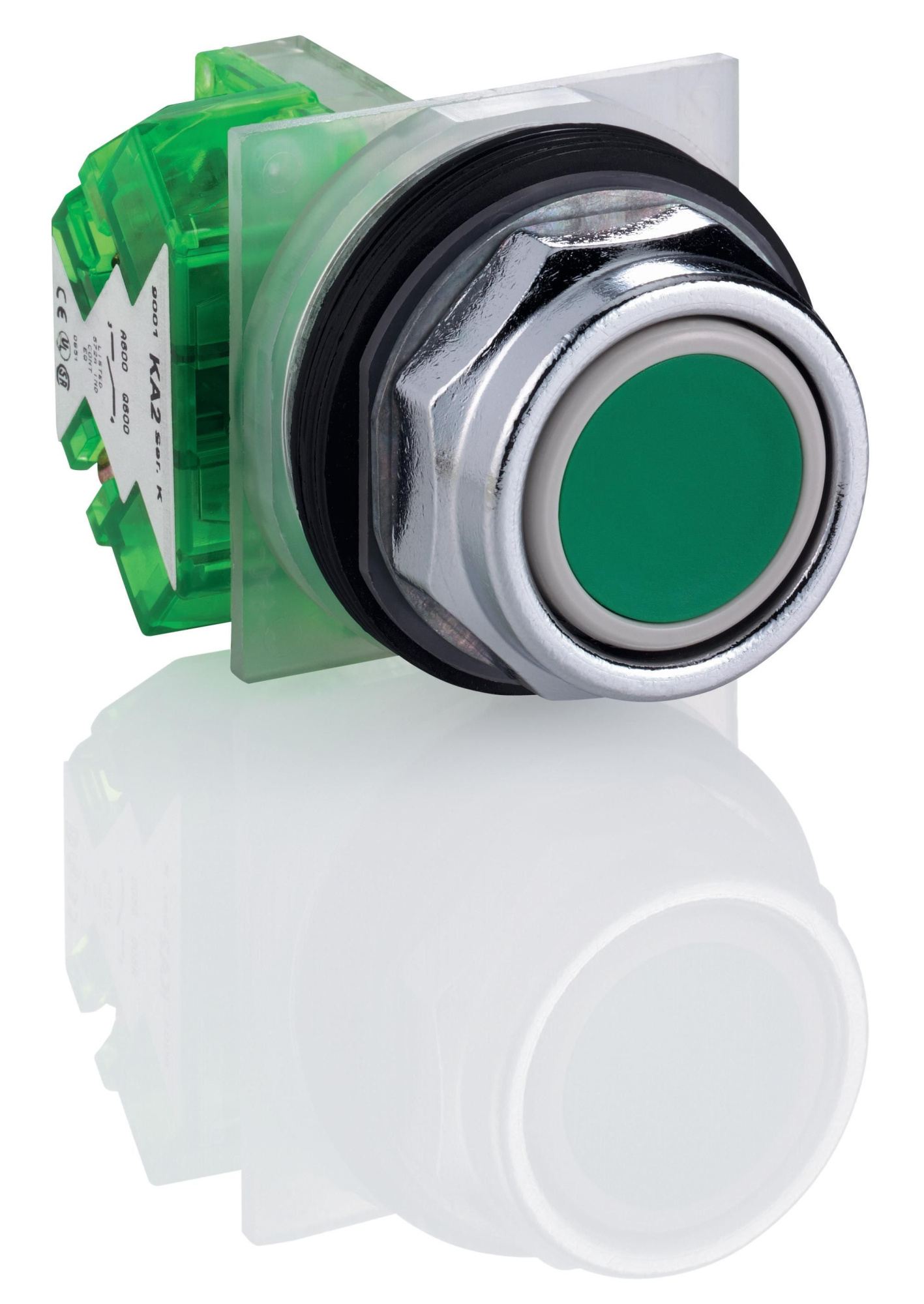 Кнопка утопл. зеленая 9001kr1gh5 Schneider Electric, 9001KR1GH5
