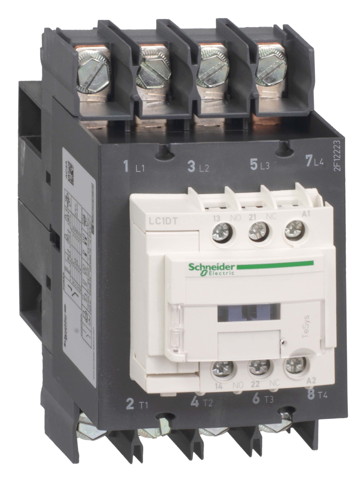 4р контактор everlink ac1 415в 80 a катушка упр. 260в ac 50/60гц Schneider Electric, LC1DT80AU7