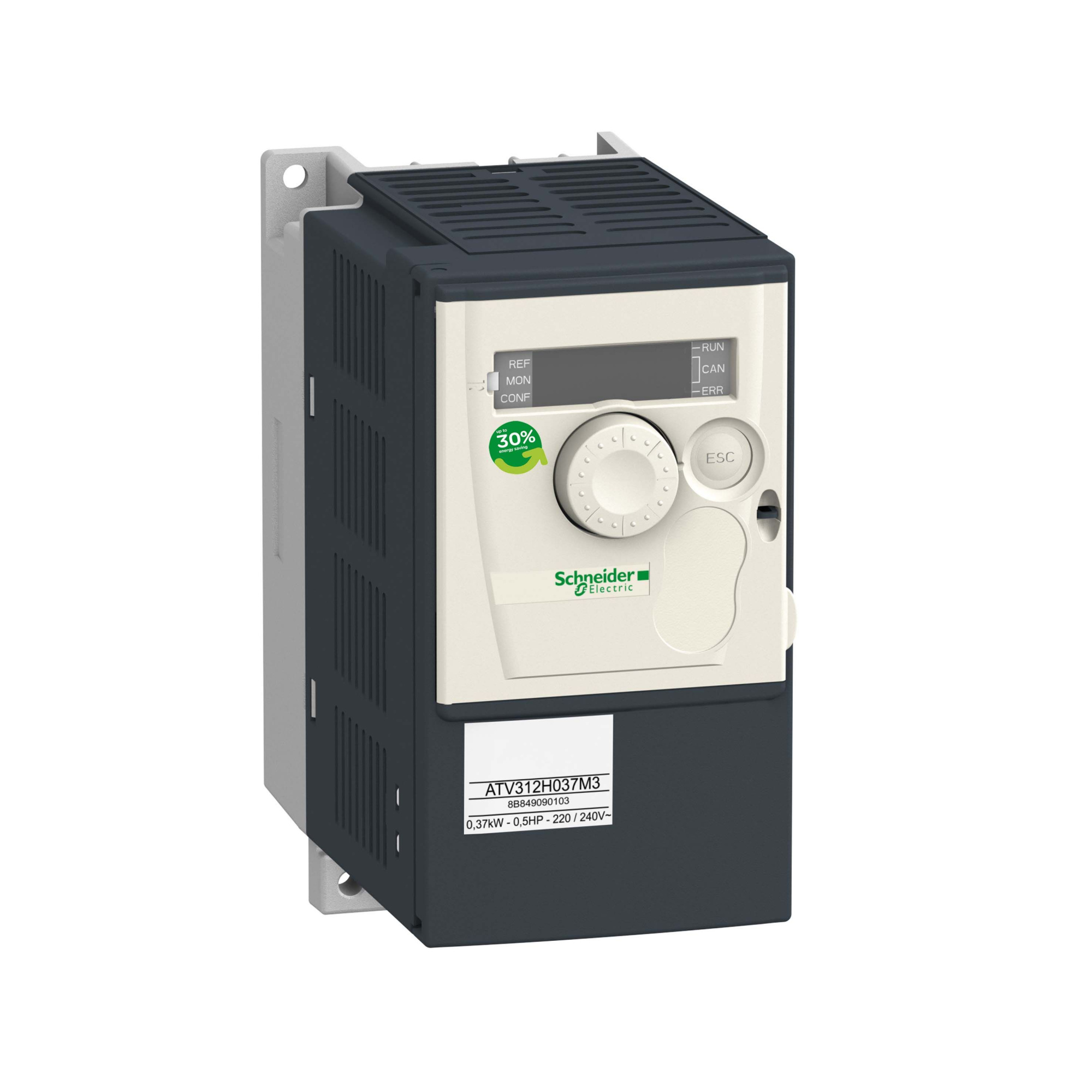 Преобр частоты atv312 0.18квт 240в 3ф Schneider Electric, ATV312H018M3