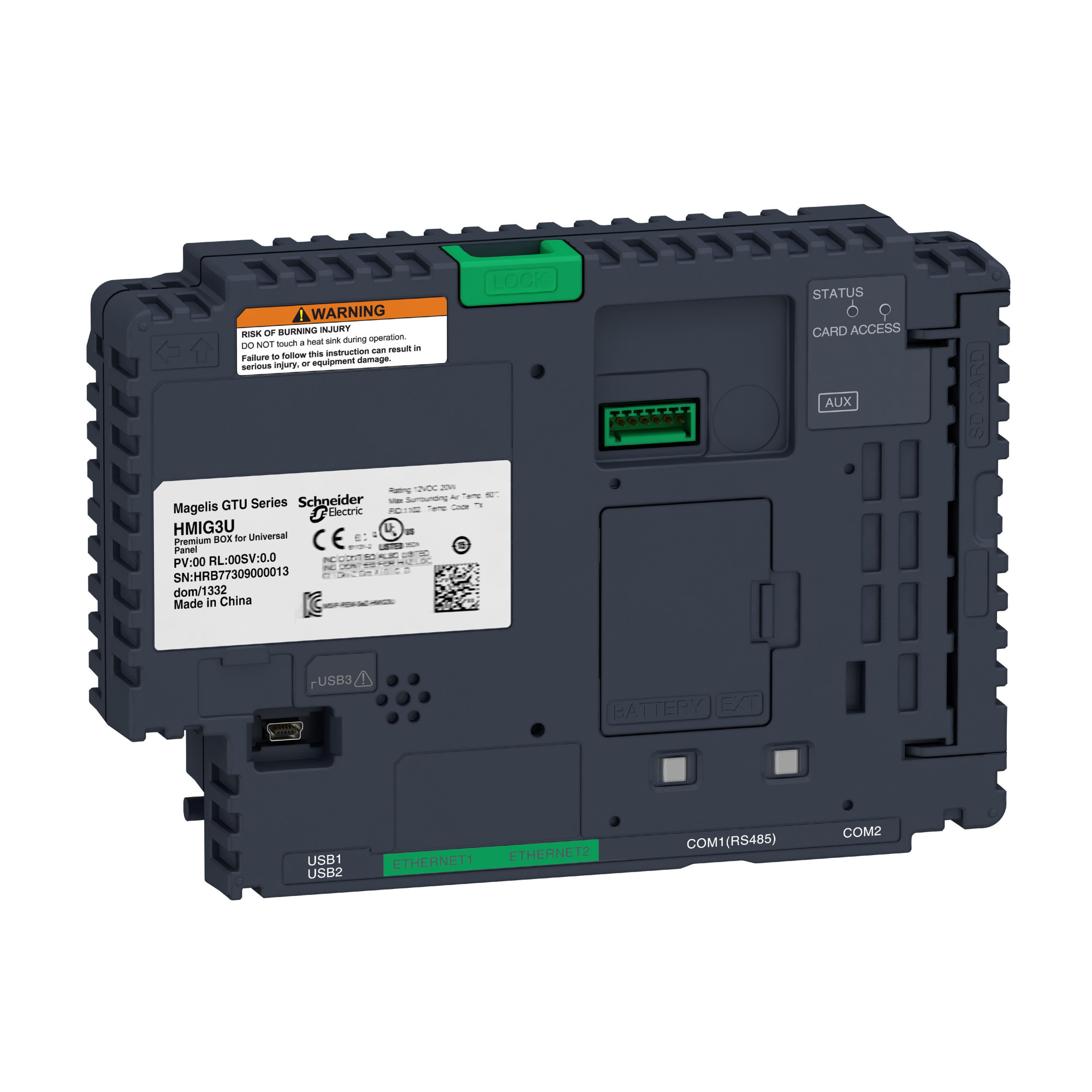 Универсальный процессорный блок PremiumBOX для GTU Schneider Electric, HMIG3U