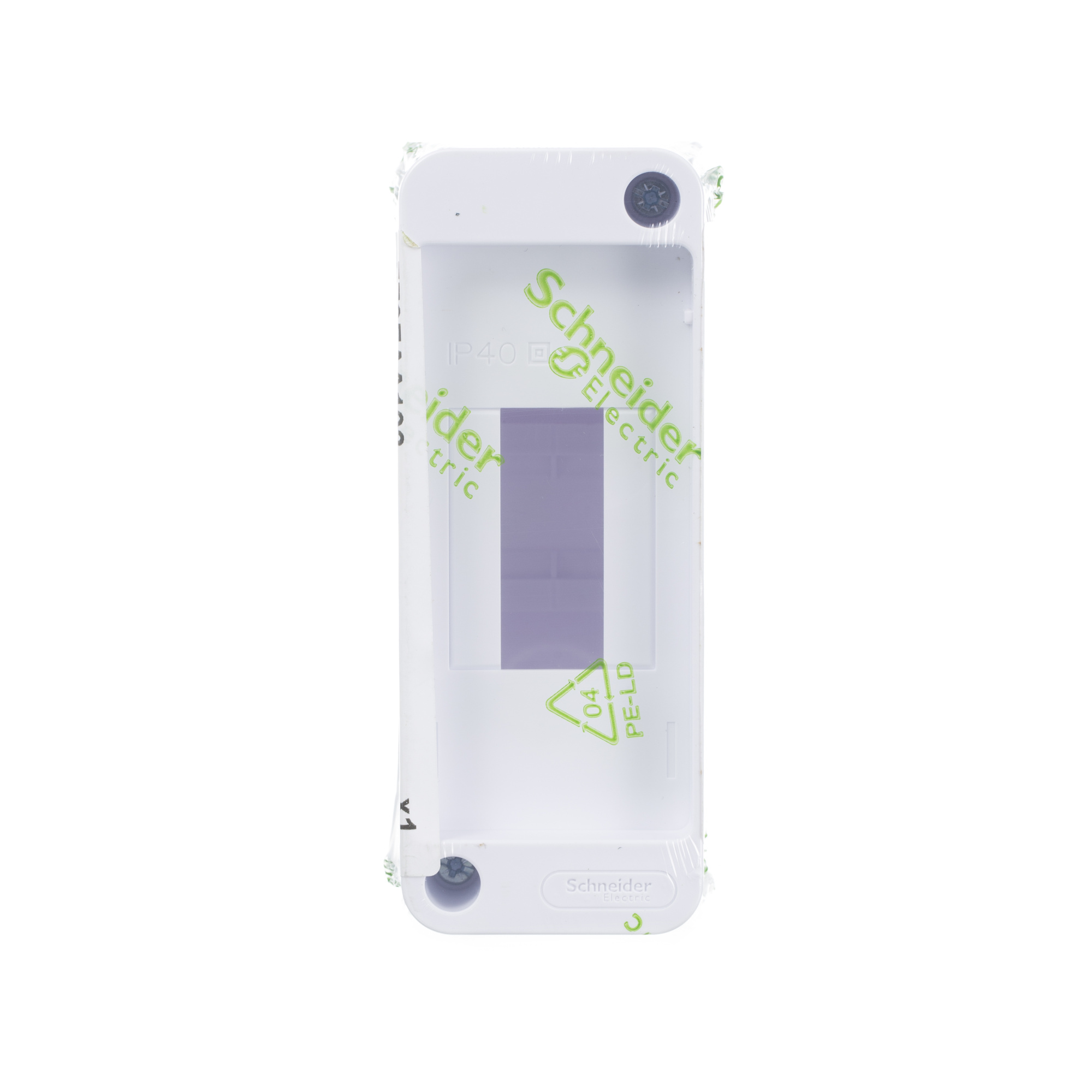 Бокс навесной без дверцы 2 модуля Easy9 XS Systeme Electric, EZ9EAA102