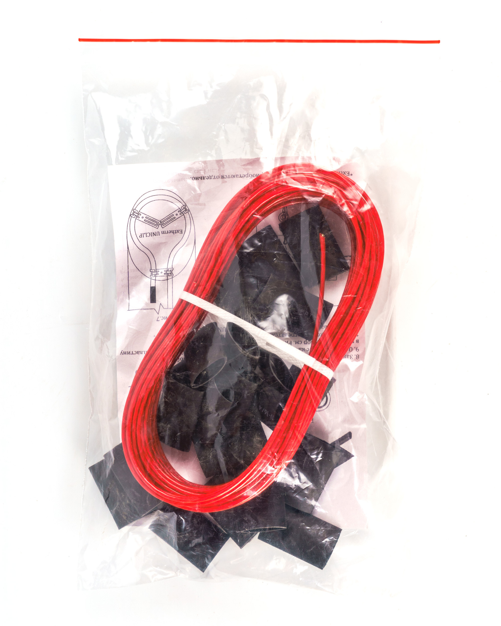 Extherm Extherm DRAIN/1 Комплект крепежа в водосточную трубу в 1 нитку, 20 м (трос+крепежи)