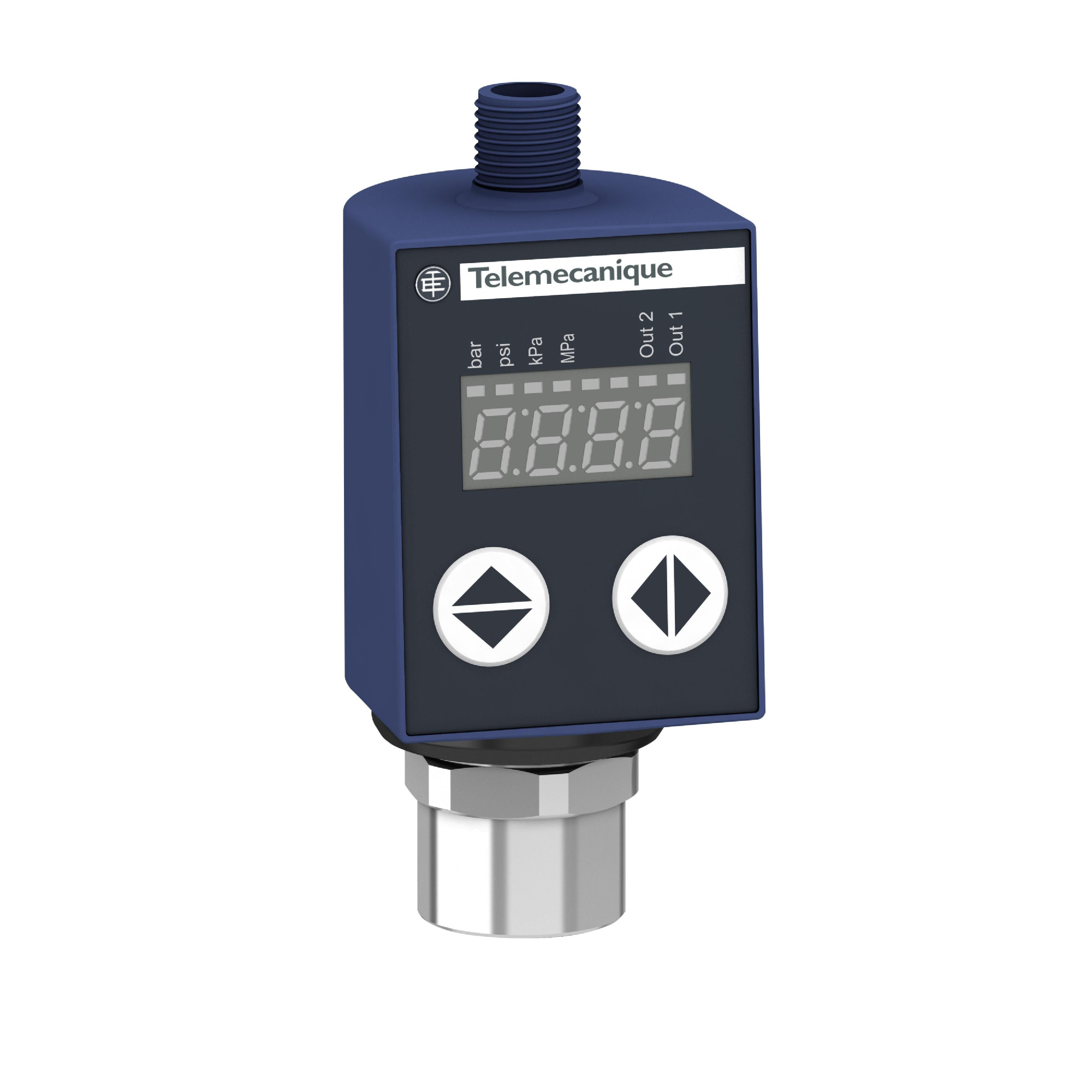 Датчик давл., 40 бар, 24в, 4-20ма, 1 npn Schneider Electric, XMLR040G1N25