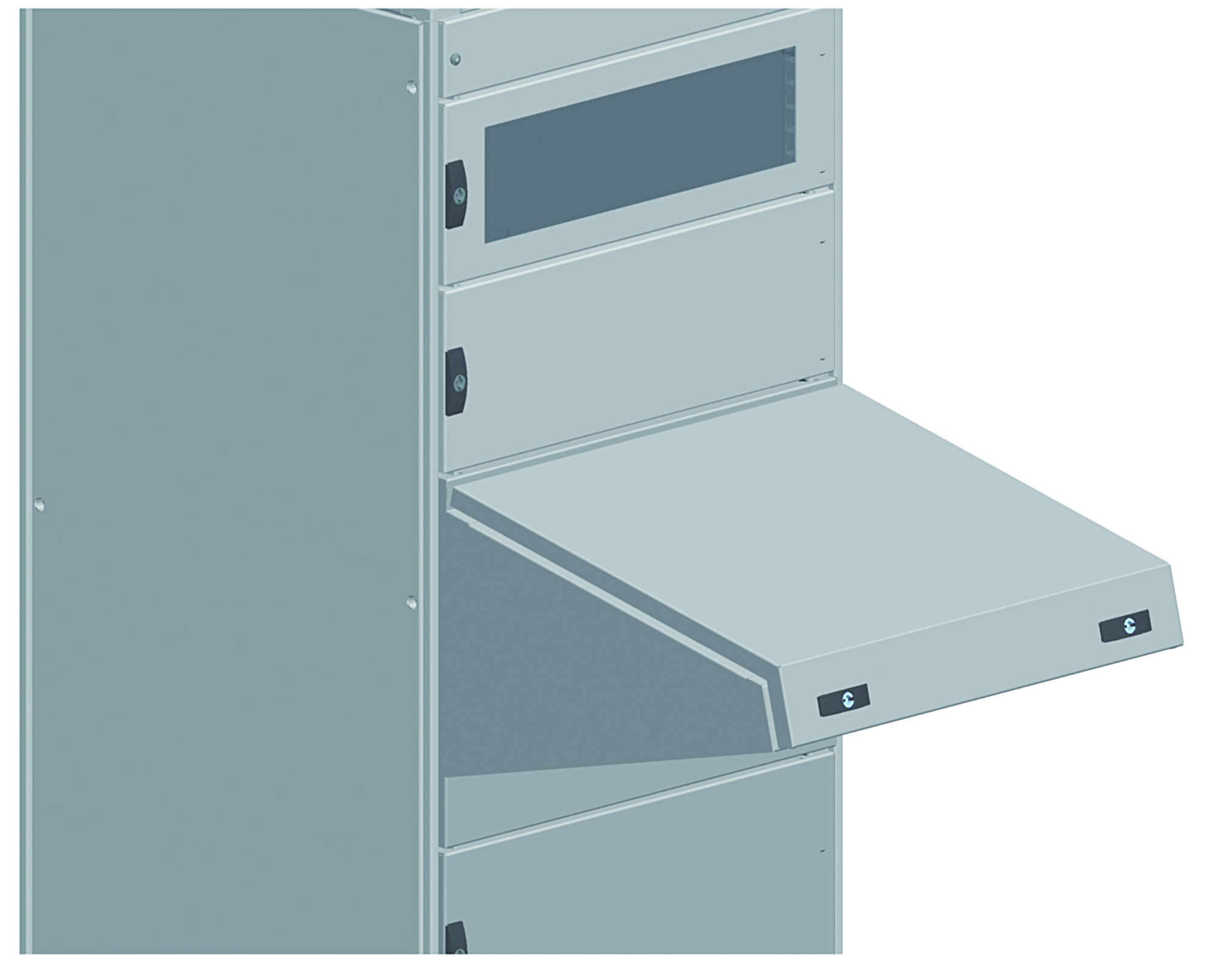 Компактная полка для чми 600 Schneider Electric, NSYMCOD264