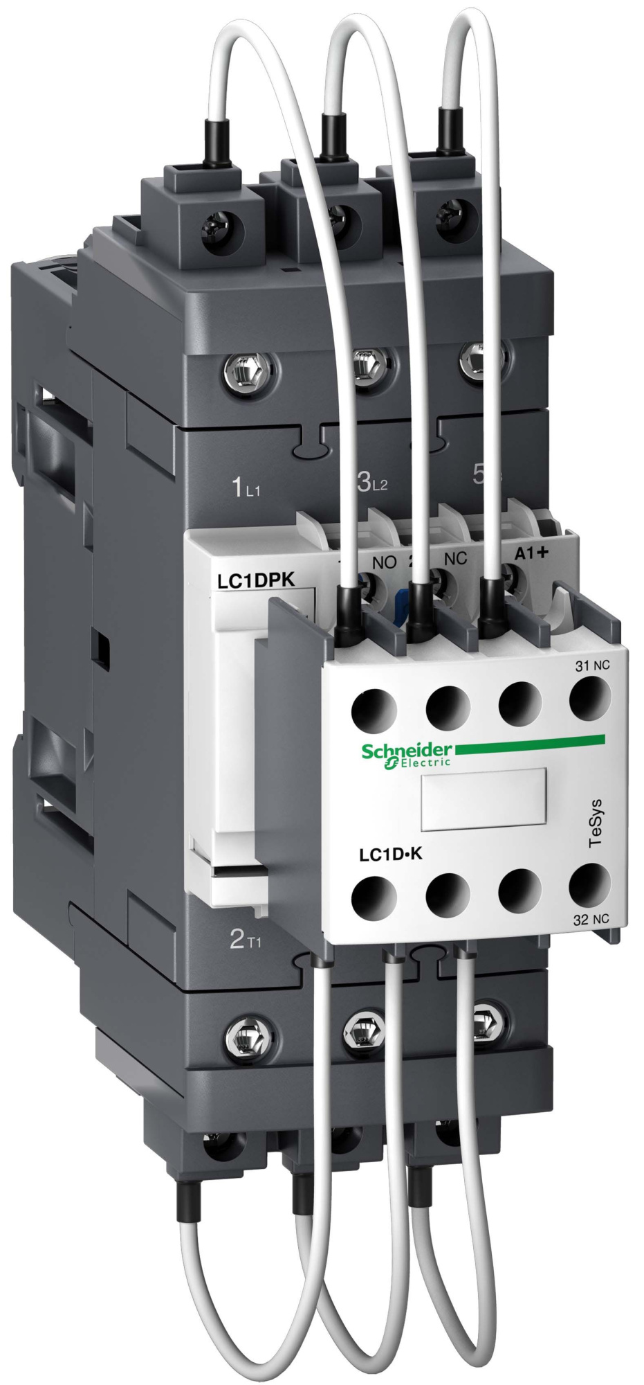 Контакторы для коммут. конденсаторных батарей 230v50гц,30kvar Schneider Electric, LC1DPKP7
