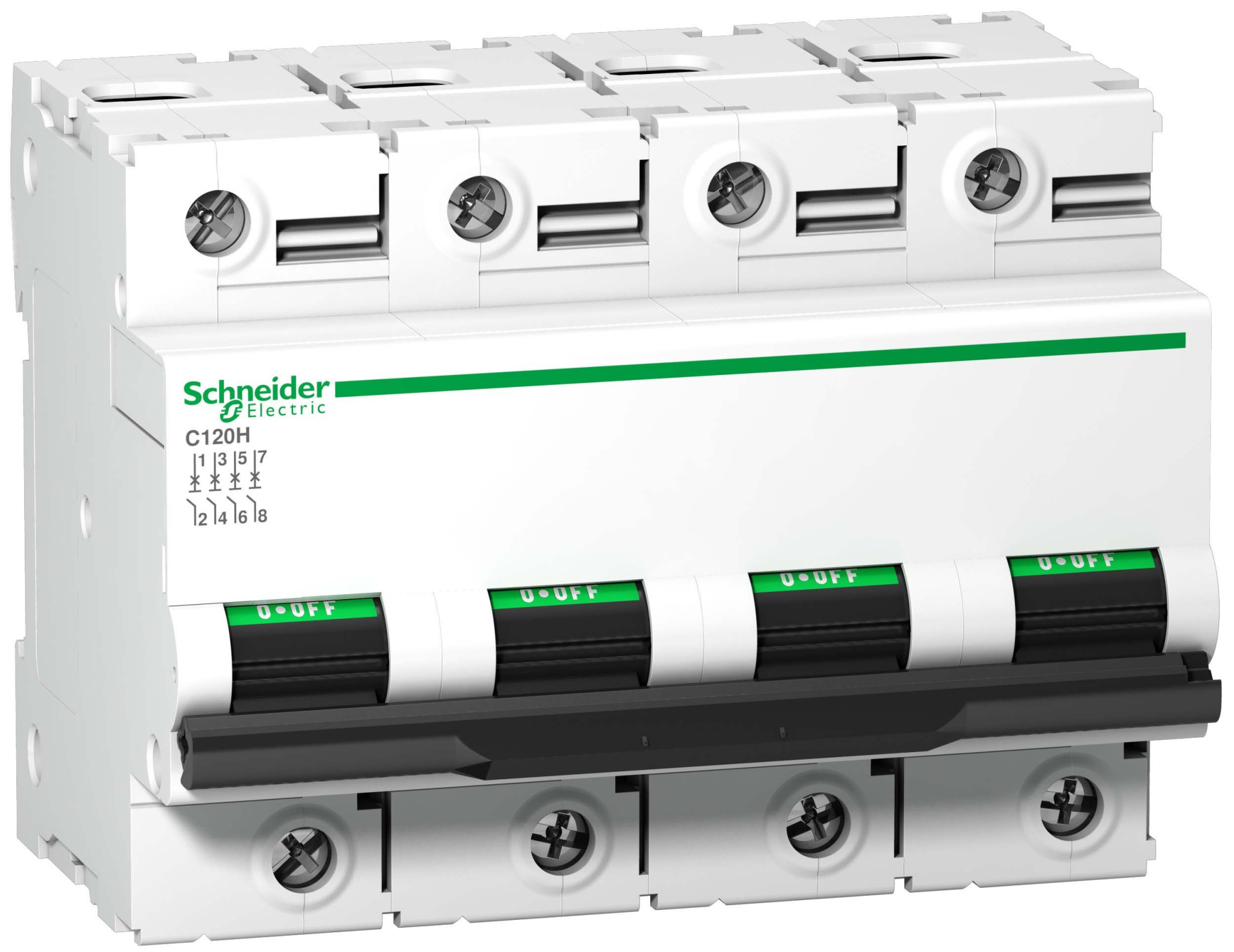 Автоматический выкл. c120h 4п 63a b Schneider Electric, A9N18434