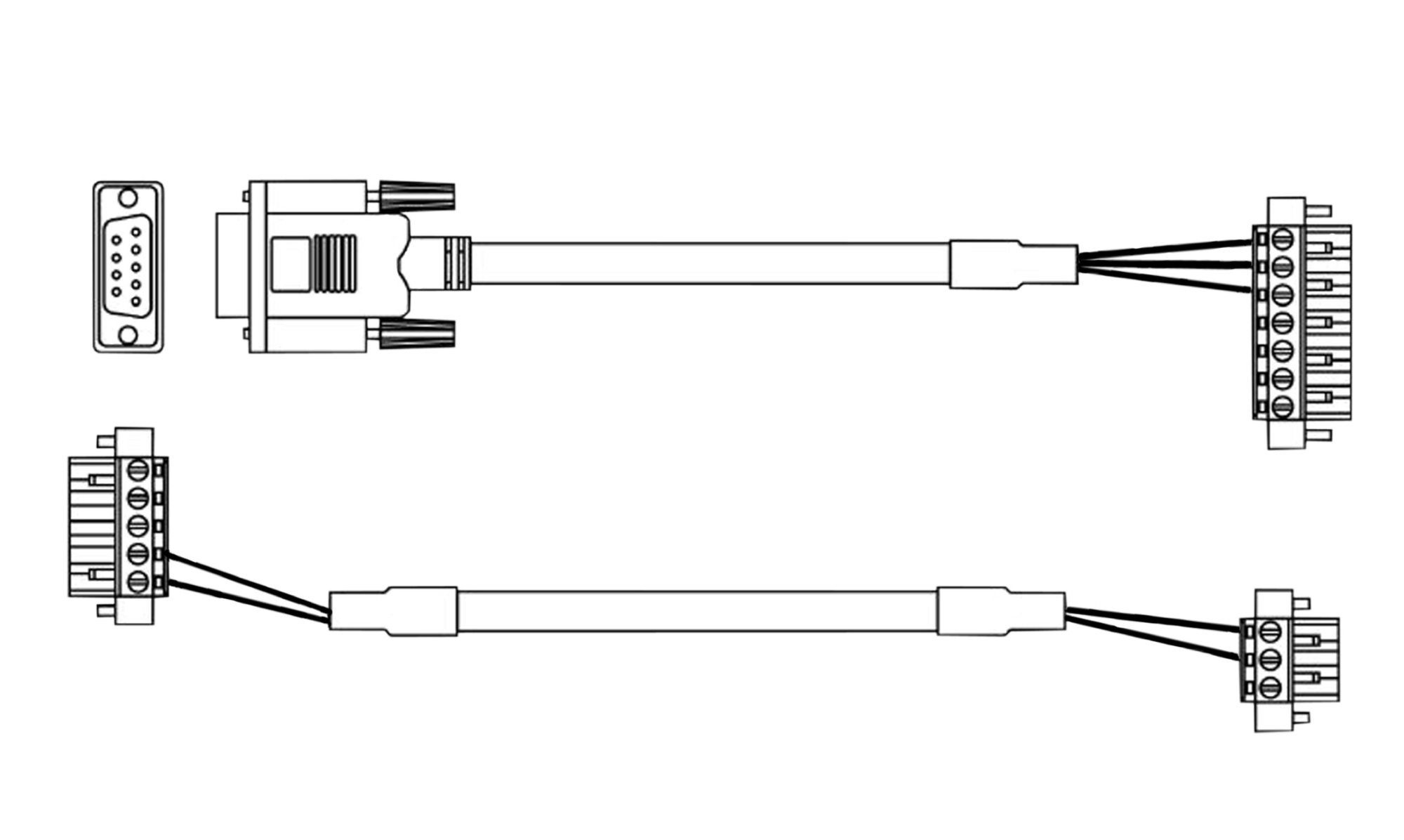 Кабель 3 м для подключения ибп к hmibm Schneider Electric, HMIYCABUPS31