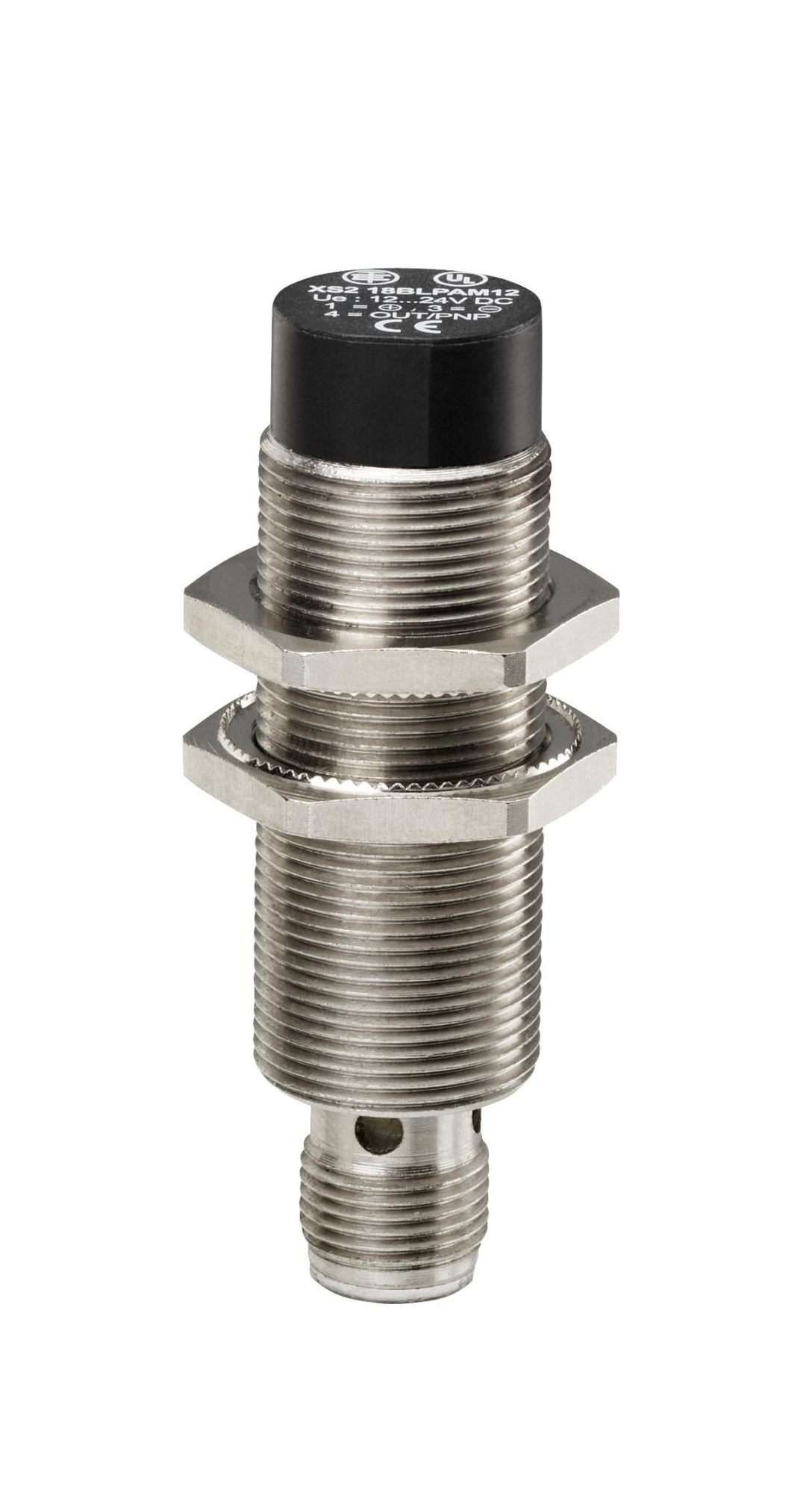 Цилиндрический индуктивный датчик m18 xs218blpam12 Schneider Electric, XS218BLPAM12
