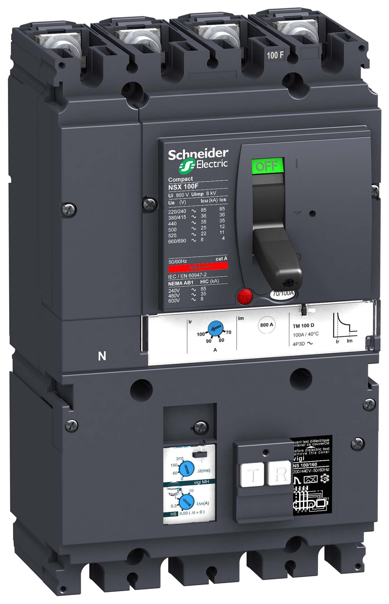 4п4т автом. выкл. tm16d vigimh nsx100b Schneider Electric, LV429967
