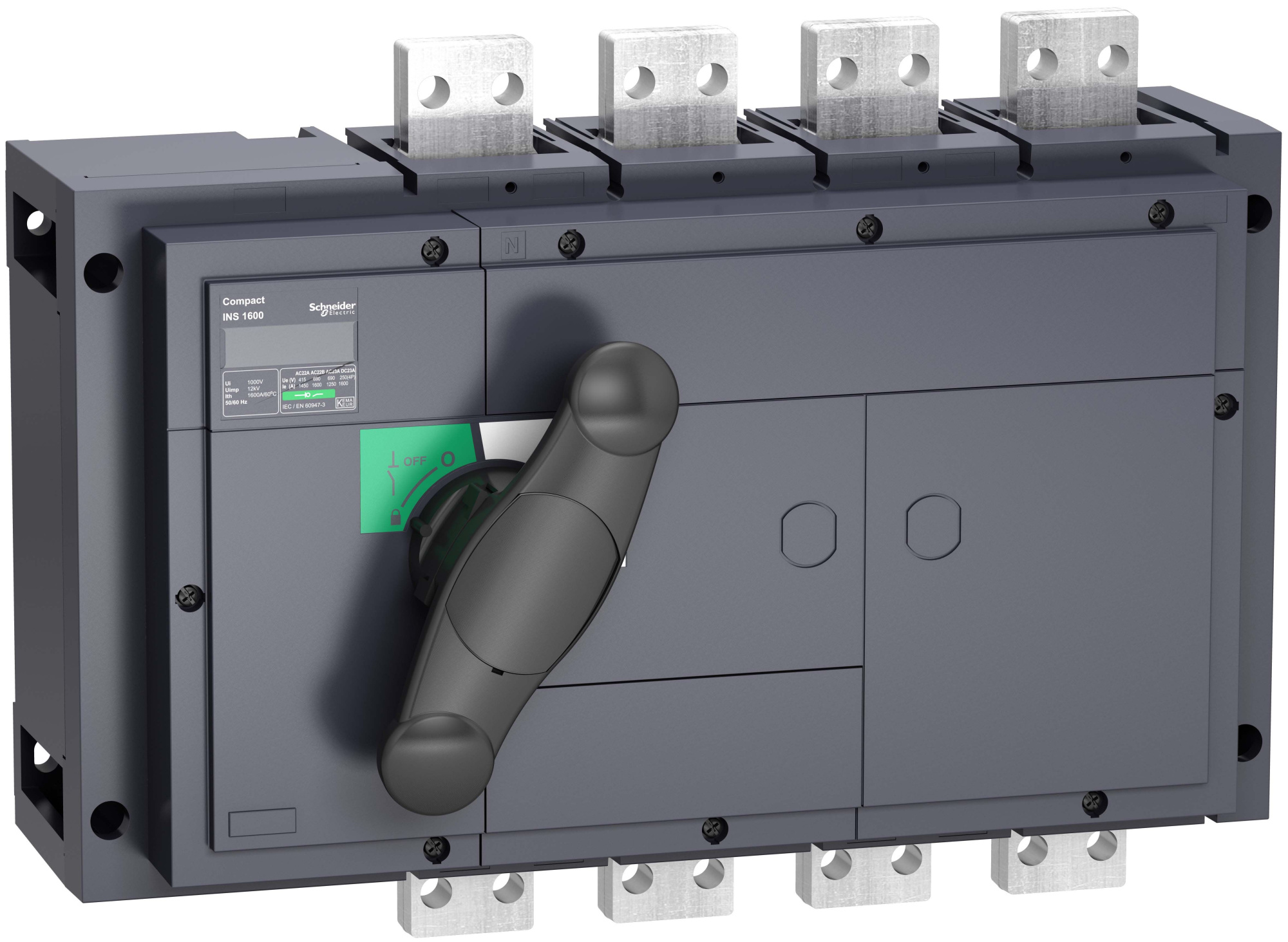 Выключатель-разъединитель ins1600 4п Schneider Electric, 31337