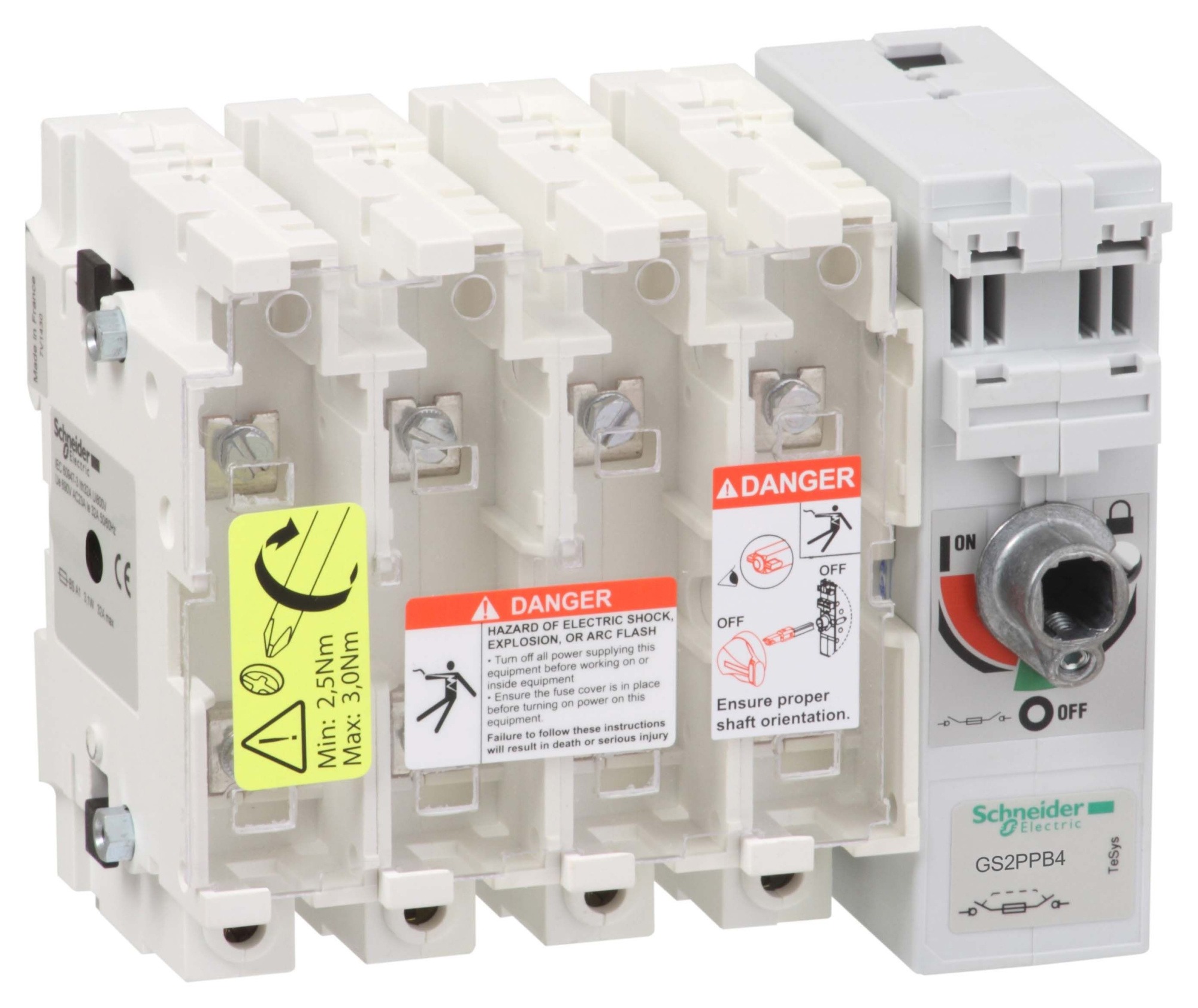 Корп. вкл-раз-предох. 4p.315a Schneider Electric, GS2PPB4