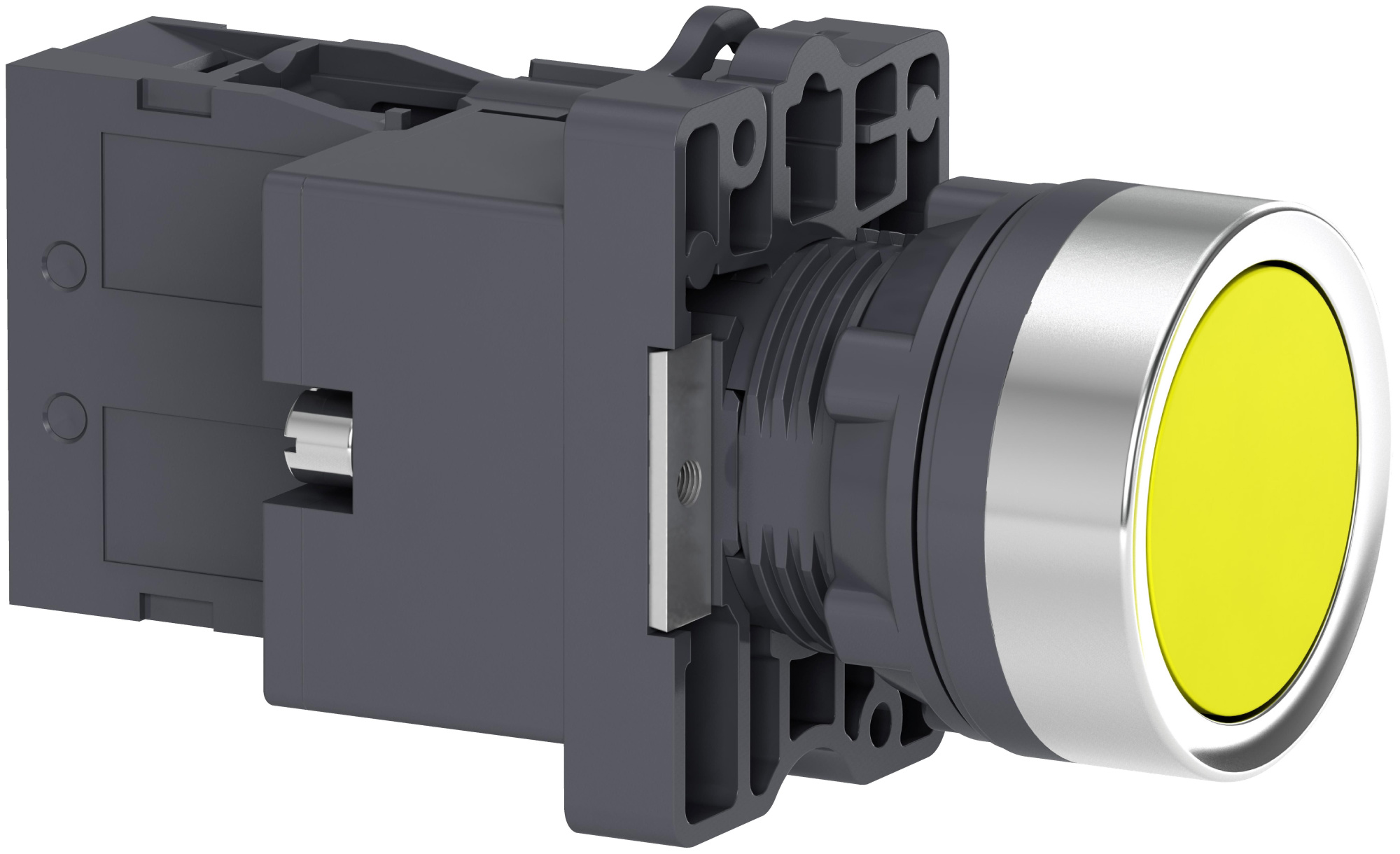 Кнопка желтая с подсветкой СLED,24В 1НО Schneider Electric, XA2EW35B1