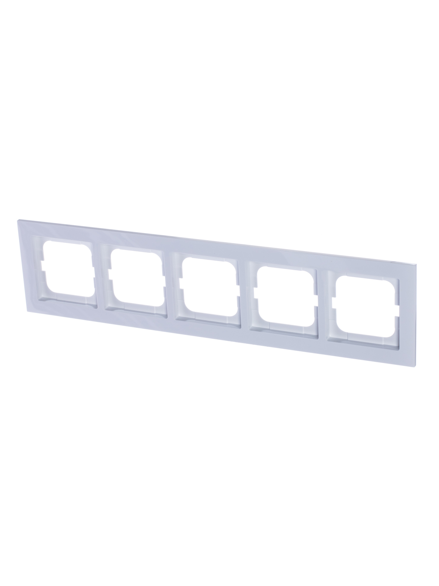 1725-284 Рамка 5-постовая, серия axcent, цвет белый ABB, 2CKA001754A4347