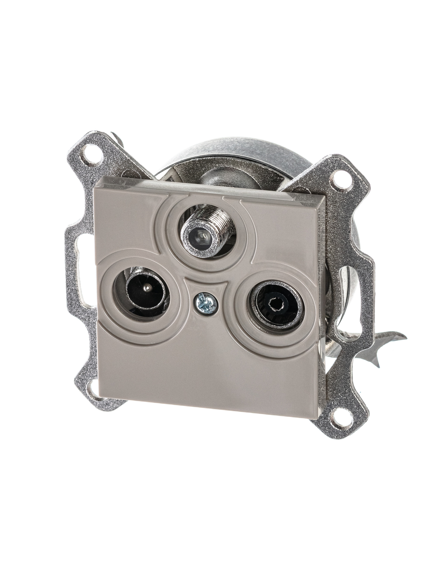 5011H-A03303 18W Розетка TV-R-SAT, Levit, кофе макиато ABB, 2CHH083303A6018