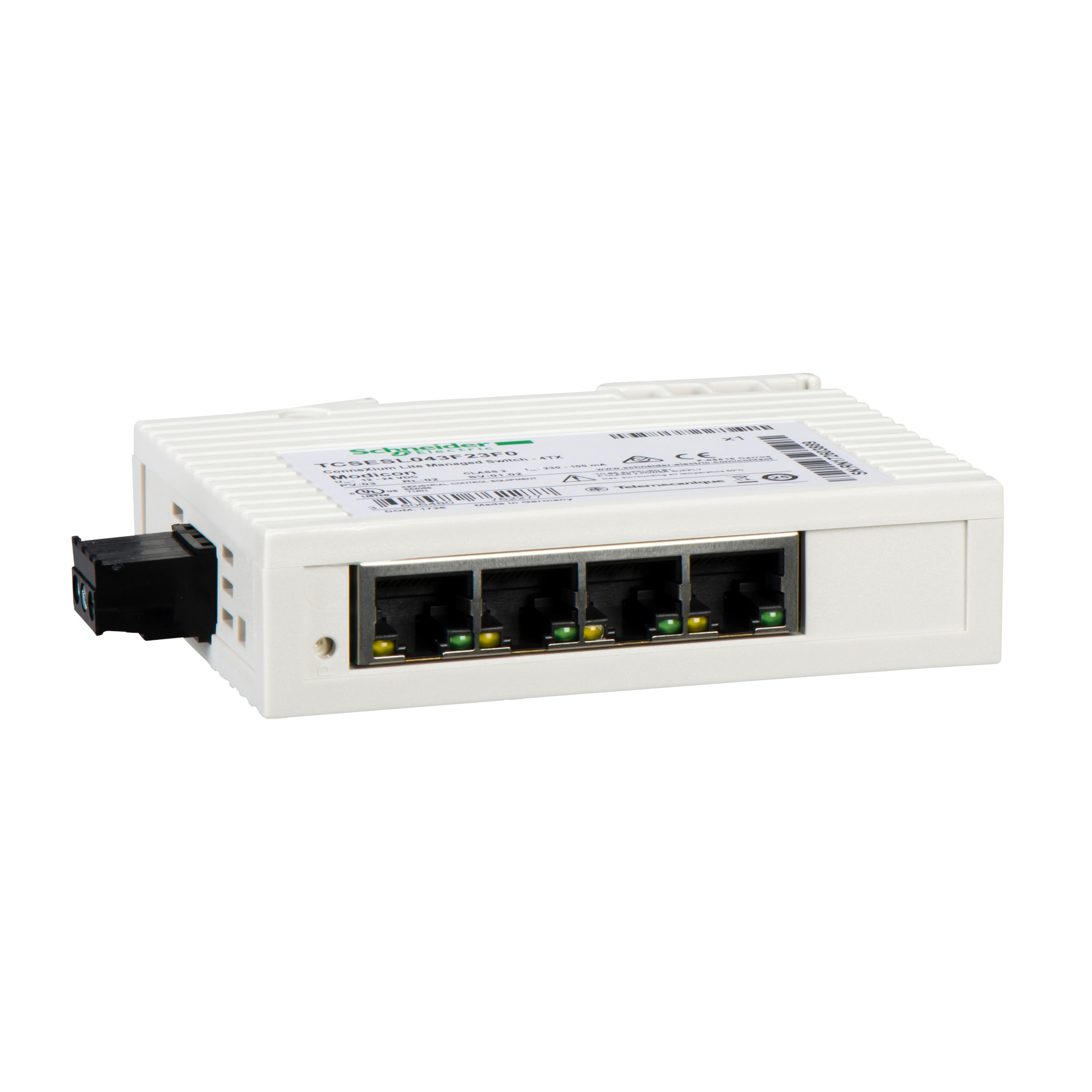 Управляемый коммутатор ethernet, 4 порта Schneider Electric, TCSESL043F23F0