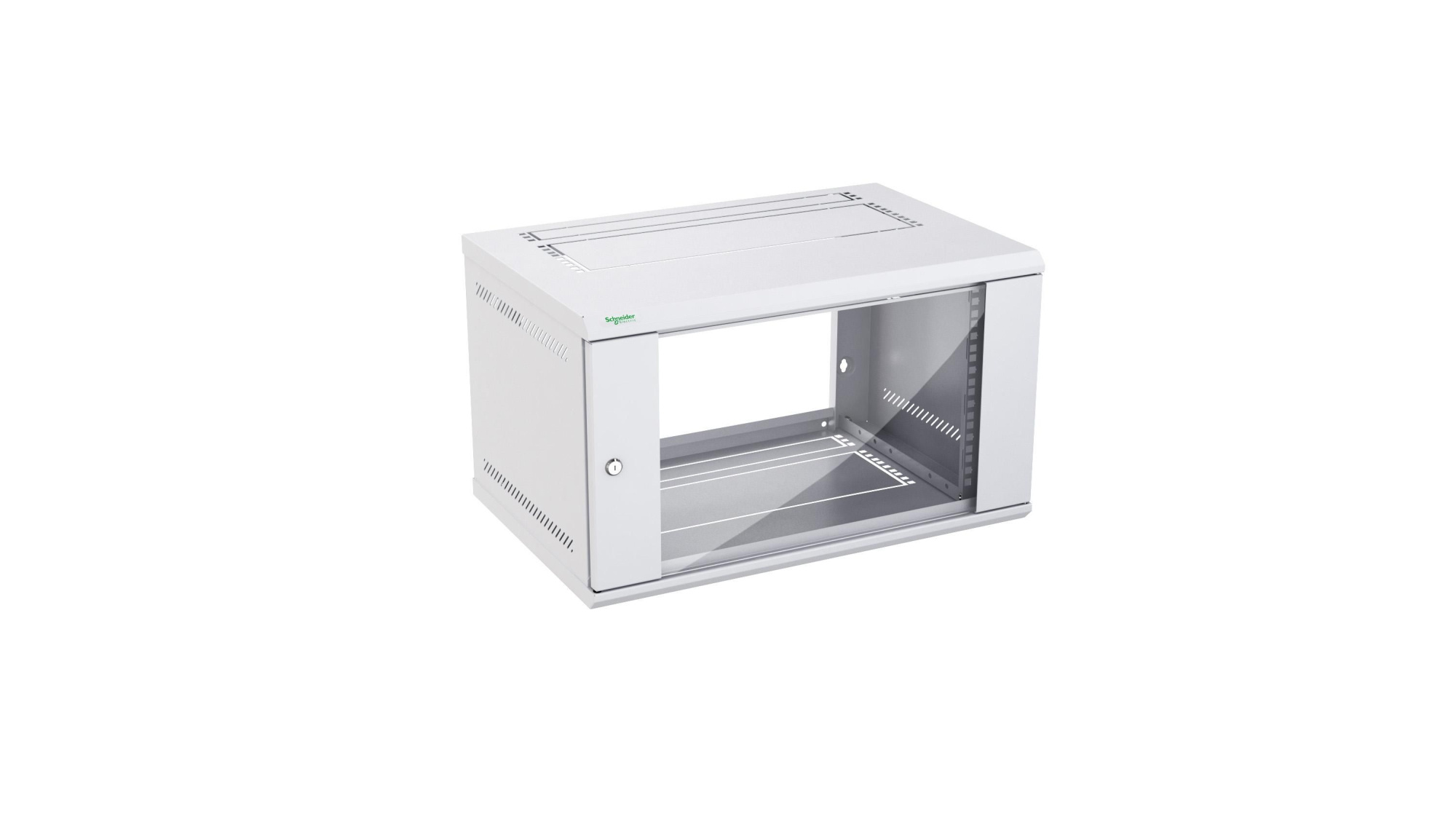 настенный шкаф kdb 6u г400 19" Schneider Electric, NSYKDB6U4F
