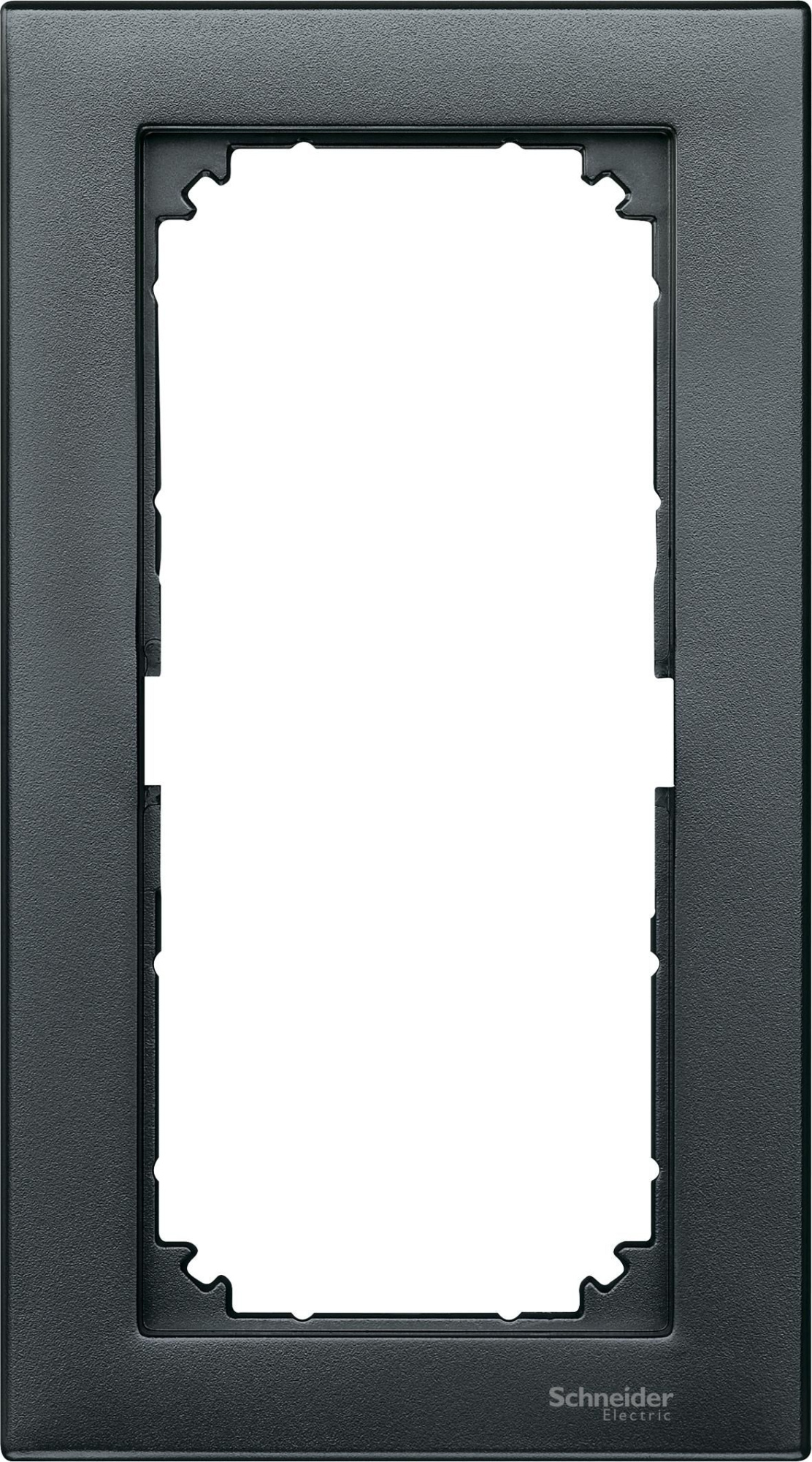 Рамка 2-постовая, sm б/перегородки(антрацит) Merten M-Plan Schneider Electric, MTN488814