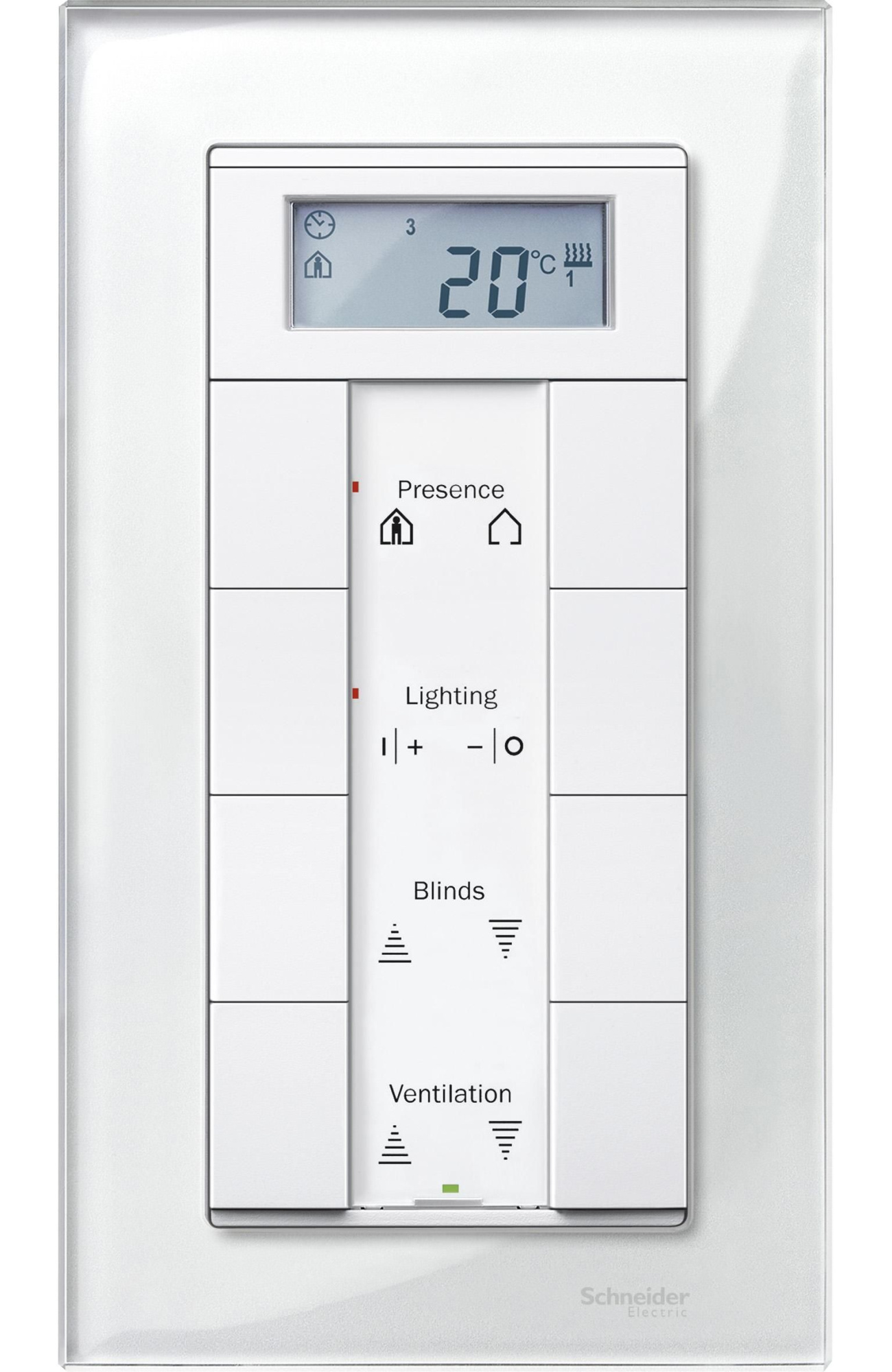 Рамка 2-постовая, sm б/перегородки (стекло бриллиант) Merten M-Elegance Schneider Electric, MTN404819