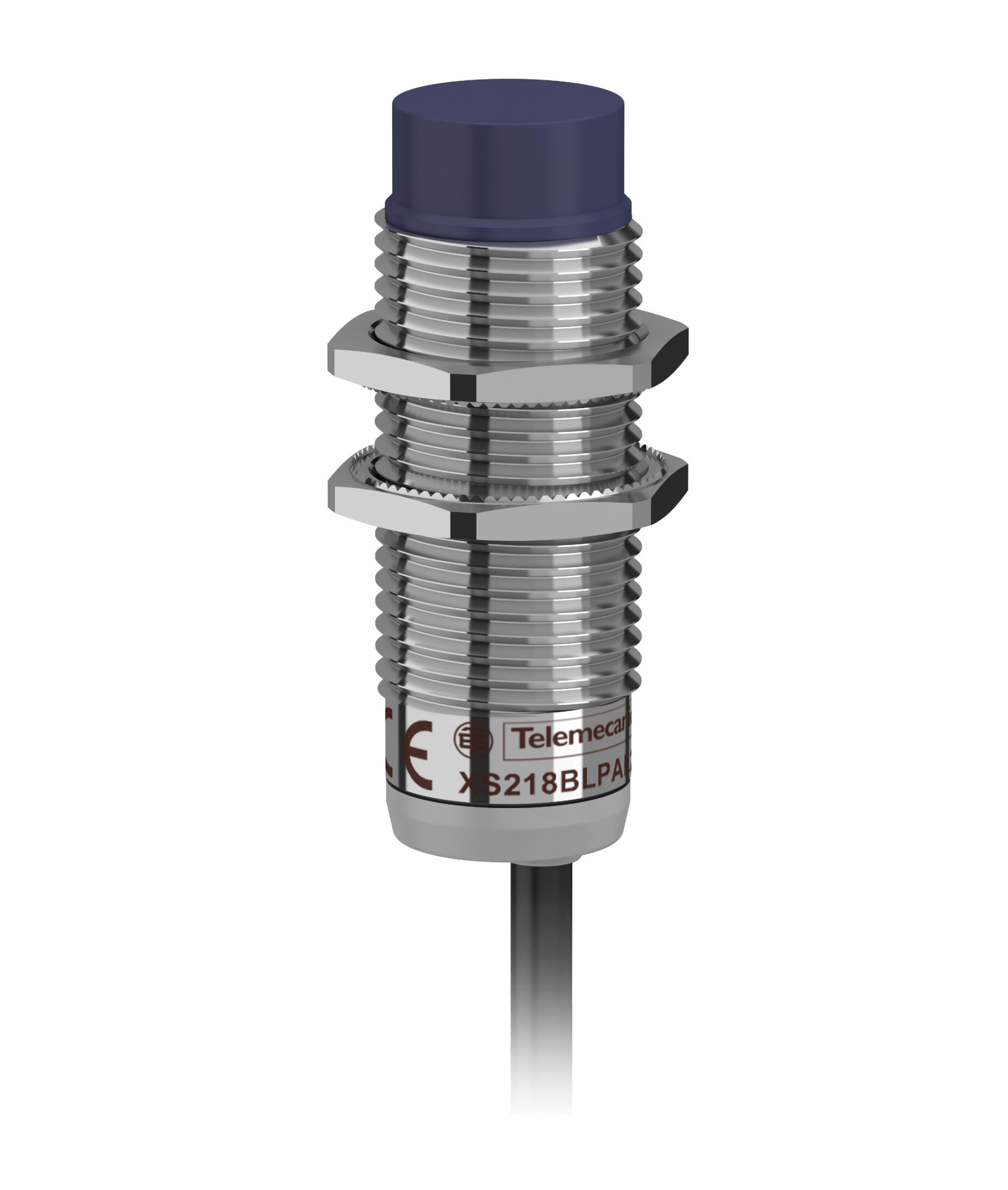 Индукт. датчик, цилиндр., м18, 24-240 в xs218samal5 Schneider Electric, XS218SAMAL5