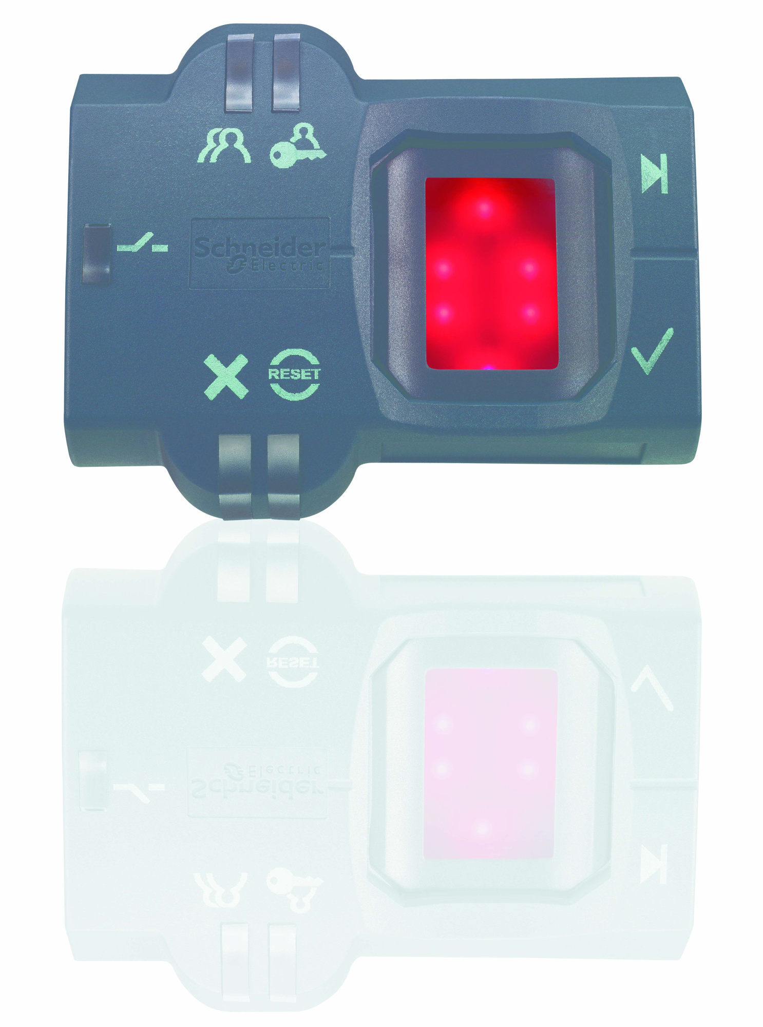 Биометрический переключатель 24в dc pnp xb5s2b2l2 Schneider Electric, XB5S2B2L2