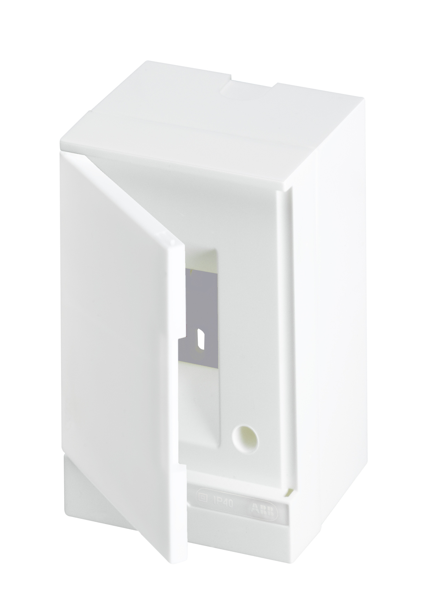 Бокс навесной 2м белая дверь basic e (без клемм) ABB, 1SZR004002A2100