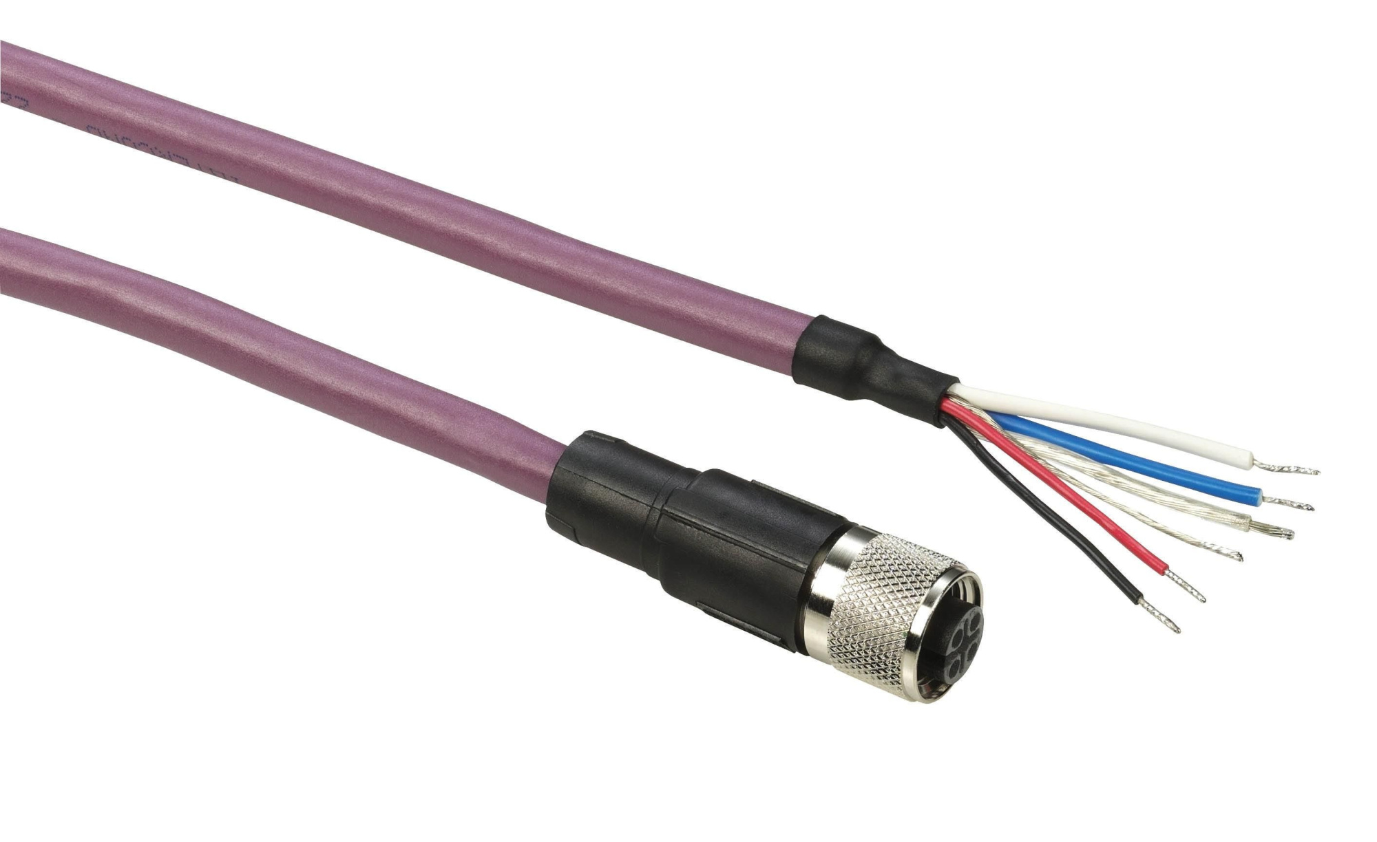 Кабель canopen, угловой m12-а 5pin, female, 3м Schneider Electric, TCSCCN2FNX3SA