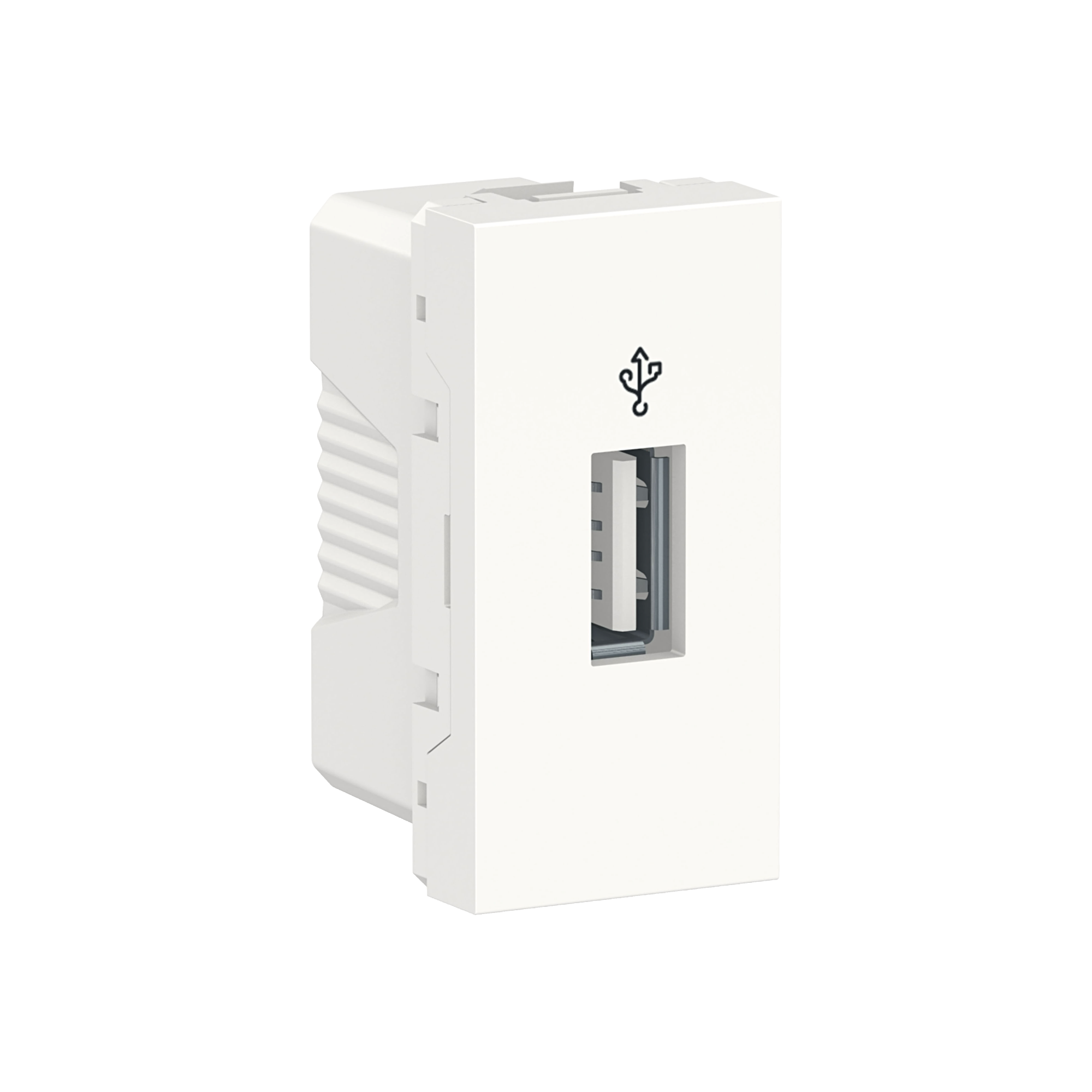 Розетка USB, 1 модуль (белый) Unica Modular Schneider Electric, NU342918