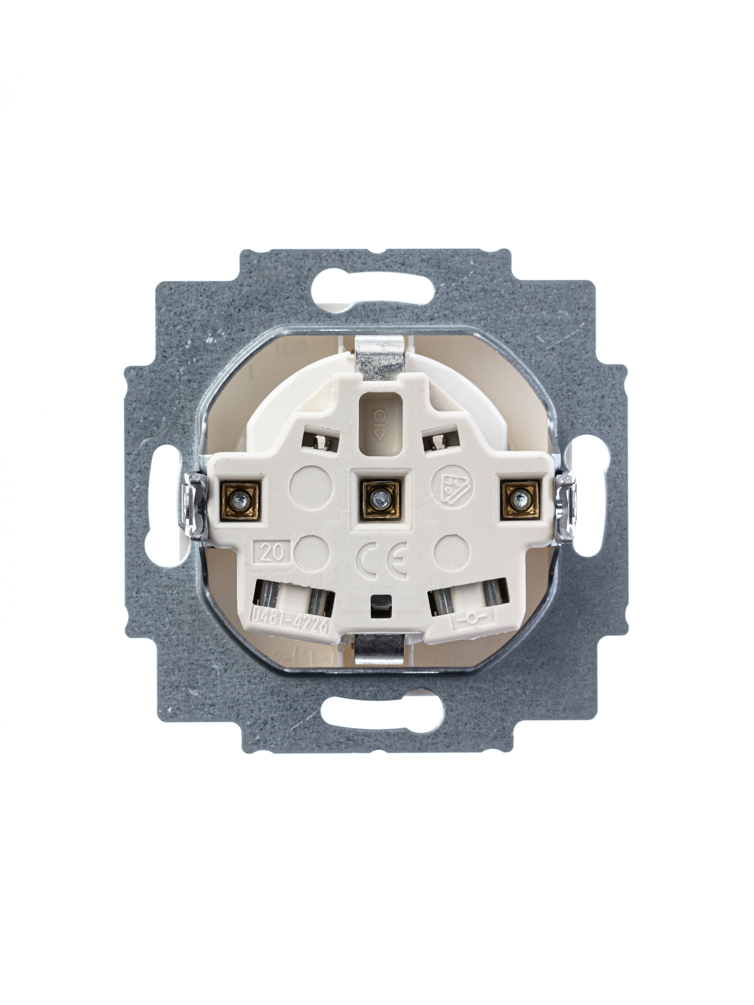 6523 UR-103-500 Механизм светорегулятора для LED-ламп, поворотный, без монтажных лапок, 2-100 Вт/Ва, скрытая установка  ABB