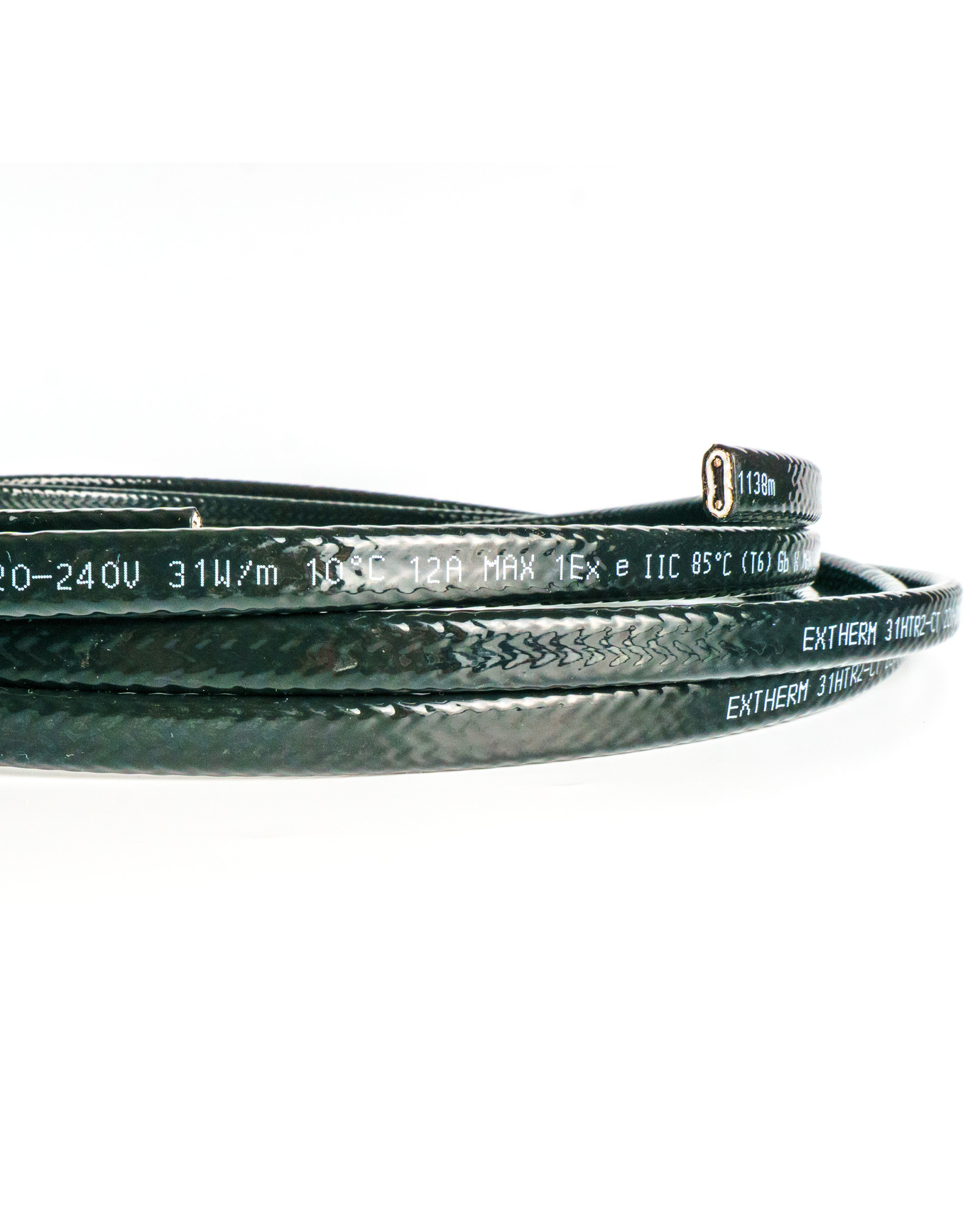 Extherm Extherm 25HXTR2-CR Саморегулирующийся нагревательный кабель промышленного применения (трубы, узлы, резервуары) 25 Вт/м, 16AWG, термопласт