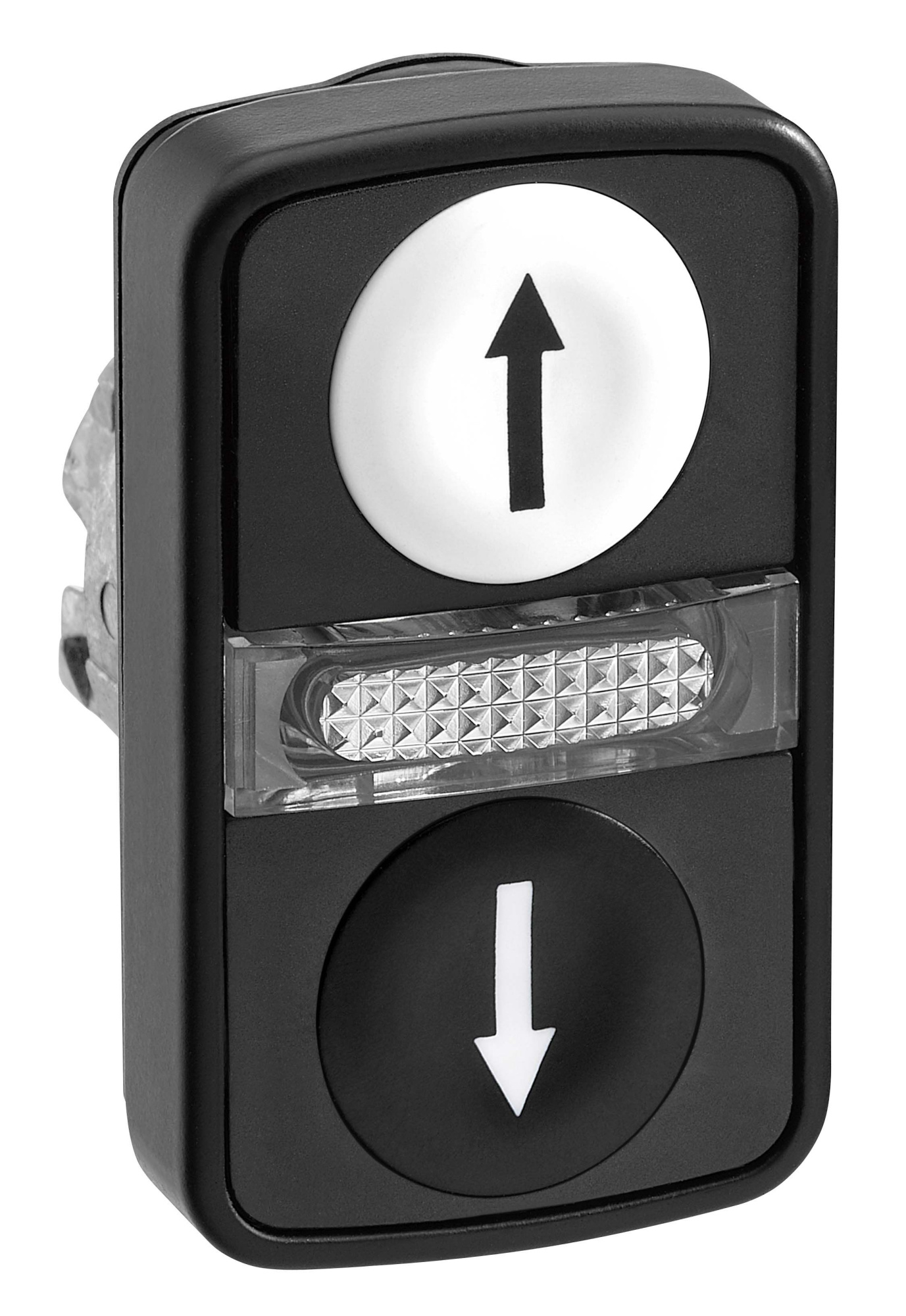 Головка кнопки двойная с маркировк + led zb4bw7a17247 Schneider Electric, ZB4BW7A17247