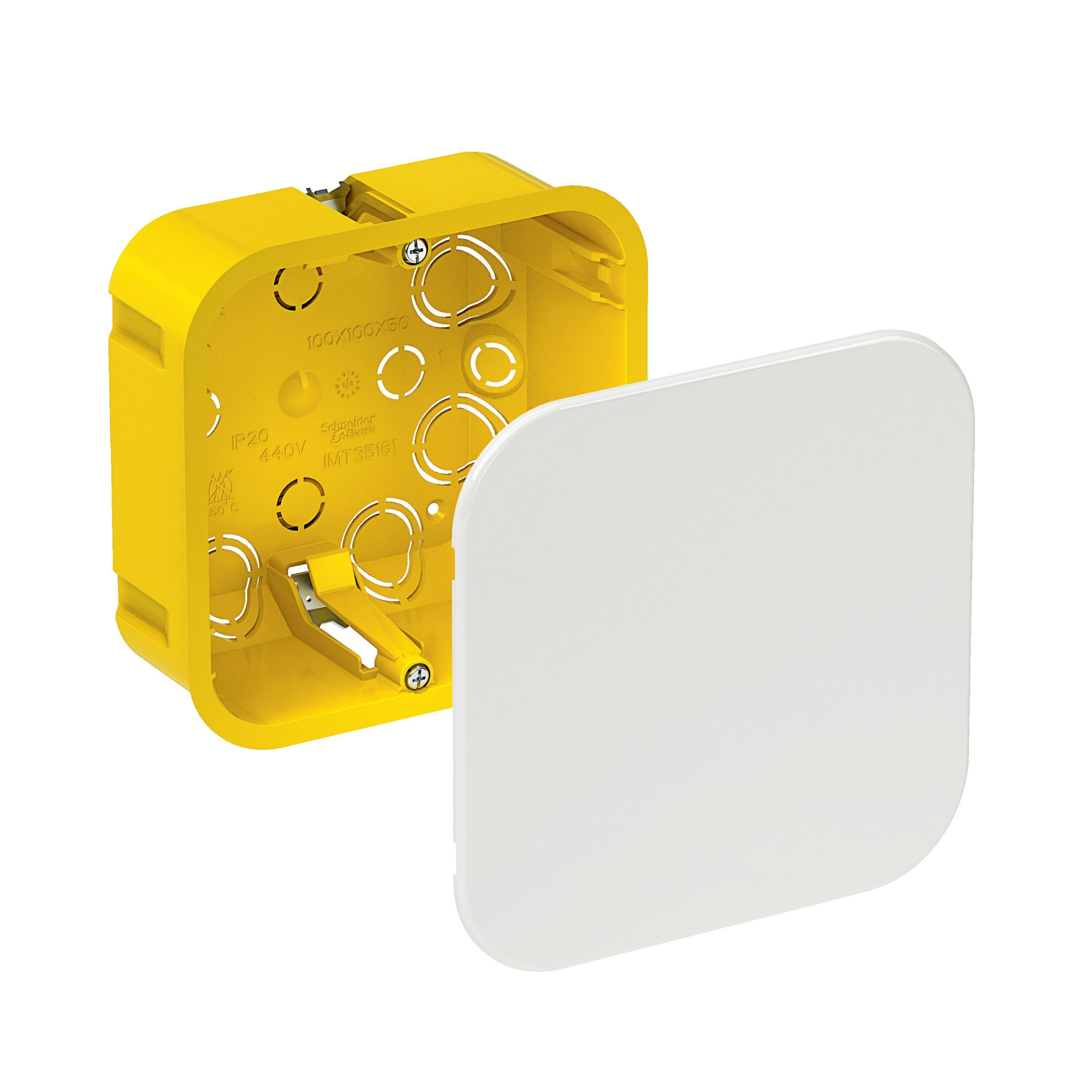Коробка распределительная для полых стен 100x100x50 Systeme Electric, IMT35161
