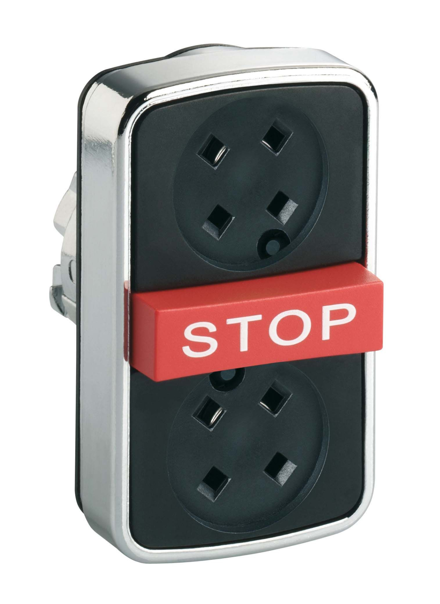 Головка кнопки тройная без вставок zb4ba791 Schneider Electric, ZB4BA791