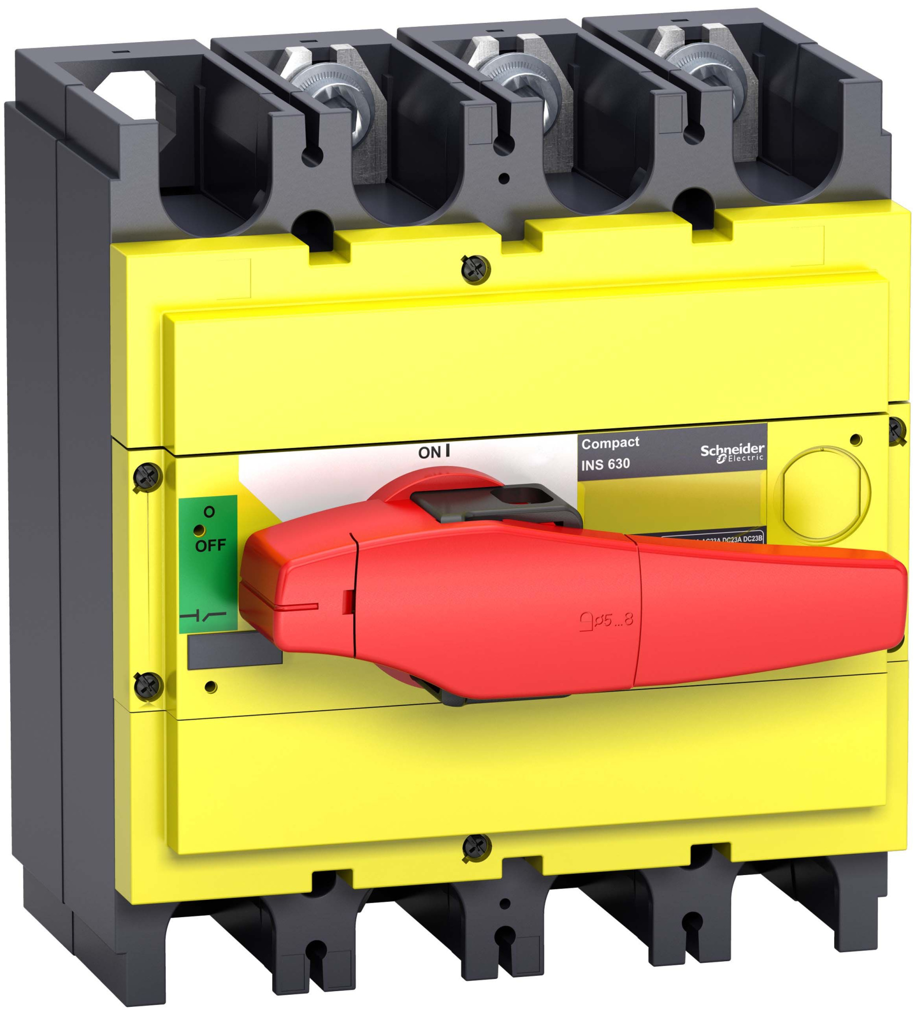 Выключатель-разъед. ins500 3п крас.-желт. Schneider Electric, 31132