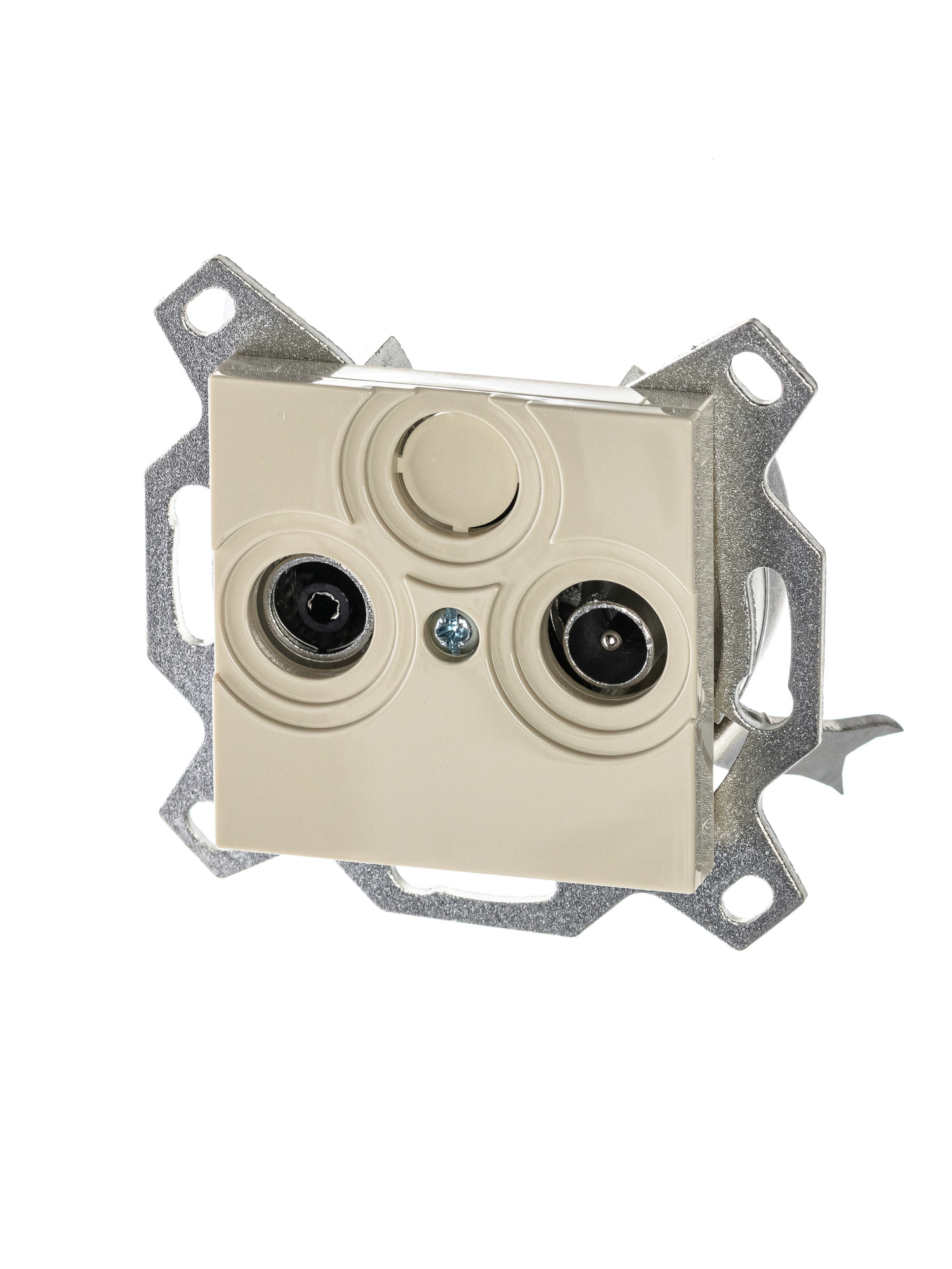 5011H-A03607 17W Розетка TV-R, проходная, 7дБ, Levit, слоновая кость ABB, 2CHH083607A6017