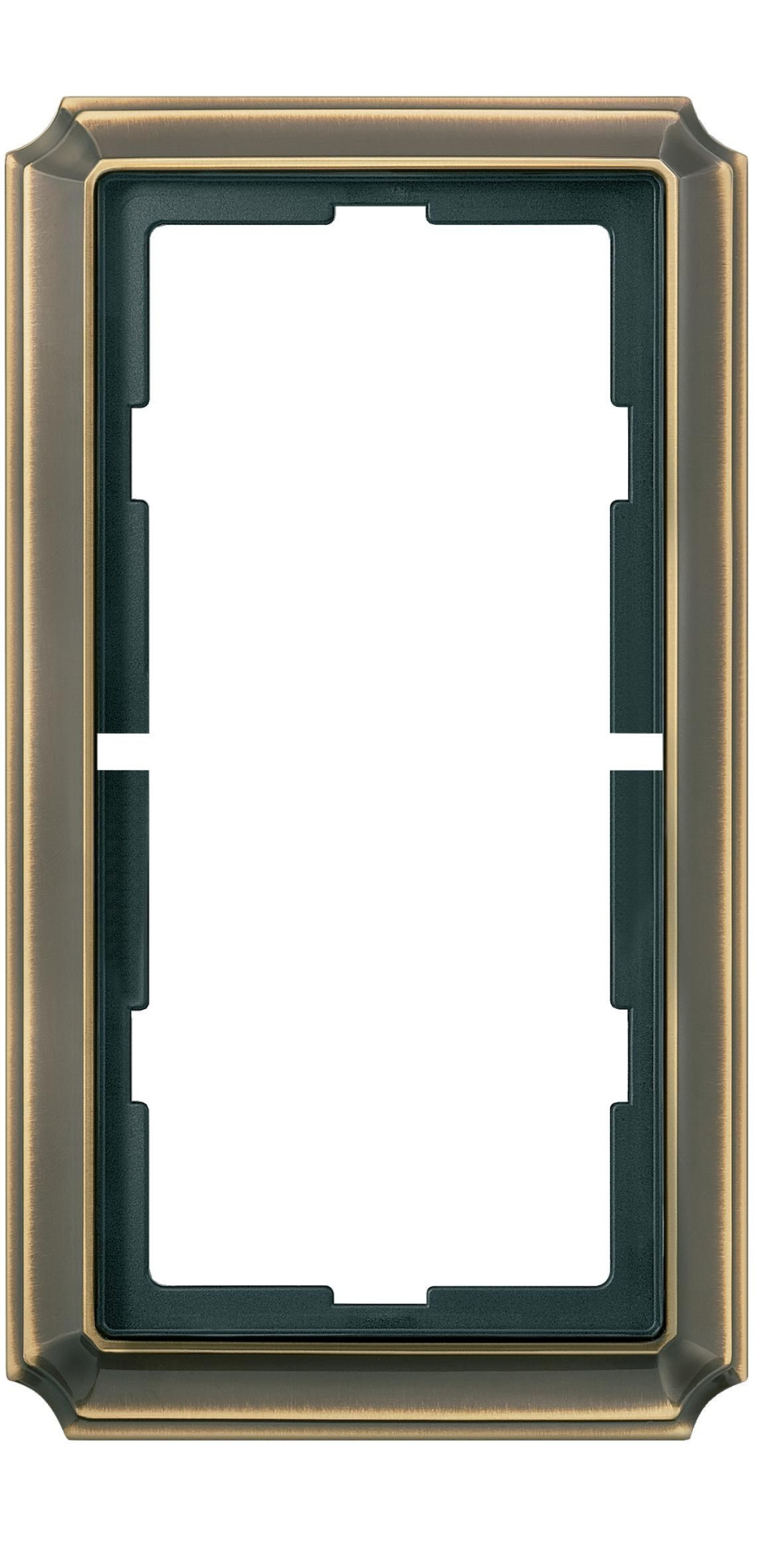 Рамка 2-постовая б/перегородки, sd (античная латунь) Merten Antique Schneider Electric, MTN483843