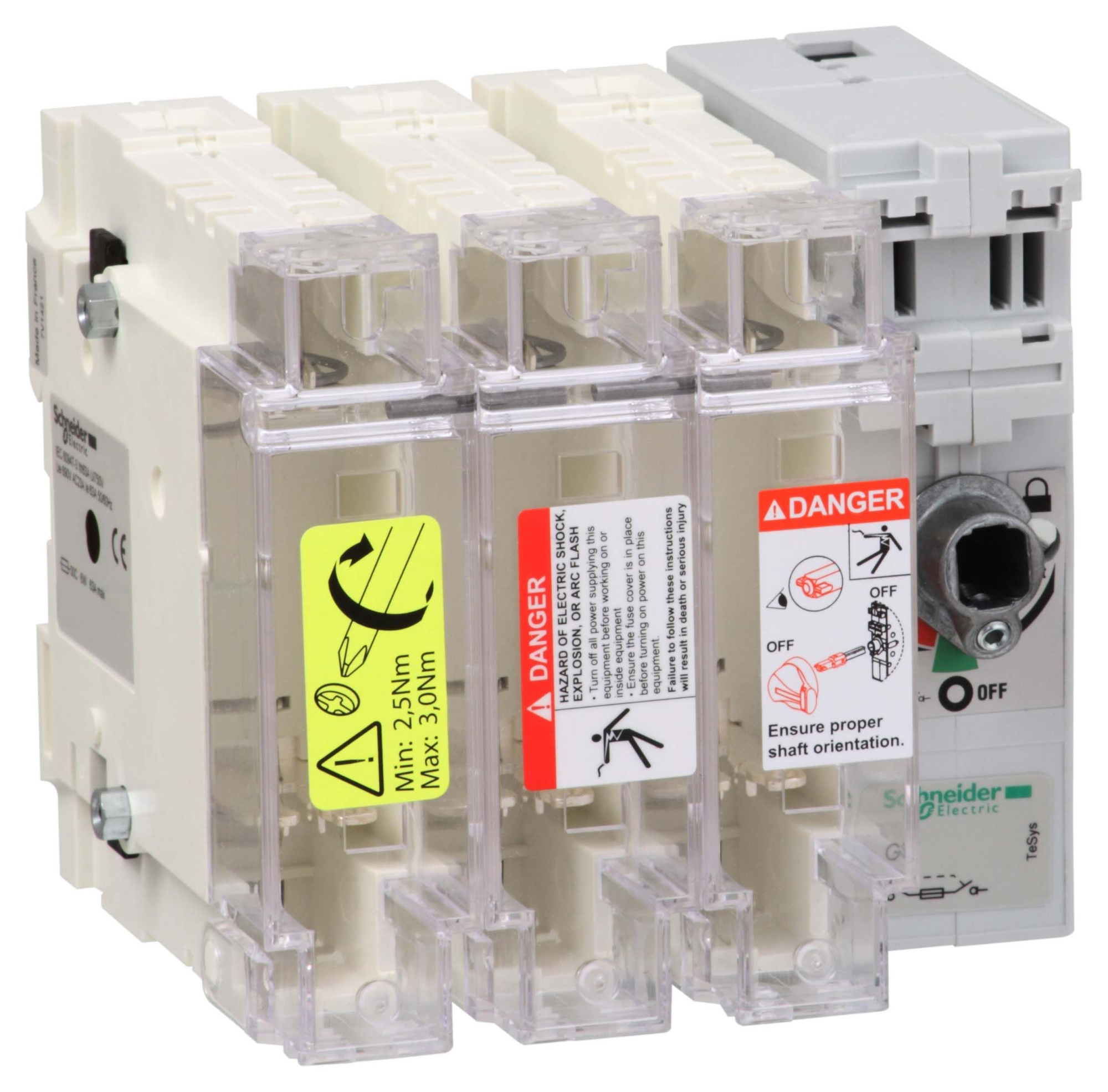 Корп. вкл-раз-предох.3p.22x58.125a Schneider Electric, GS2K3