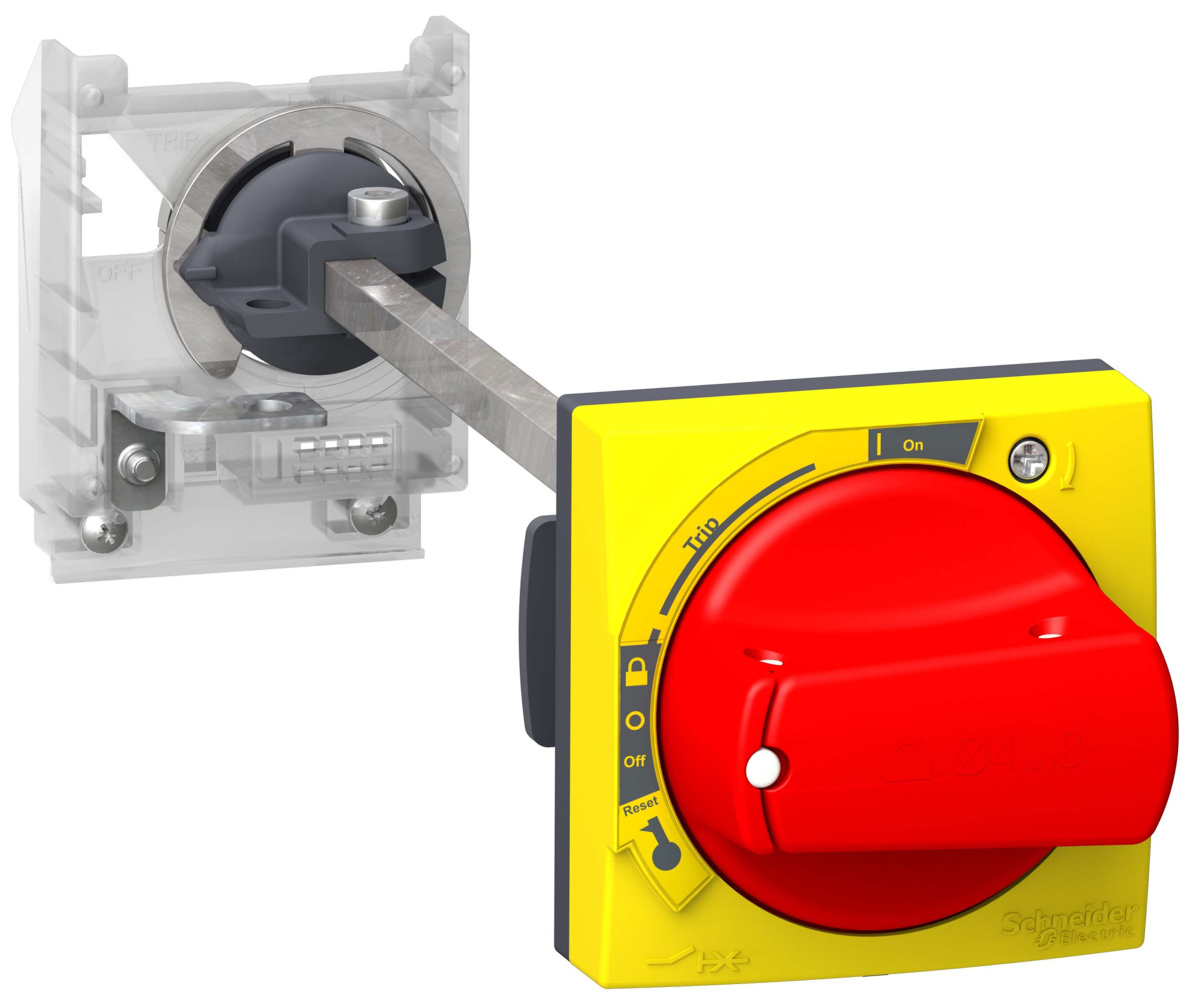 Красная рукоятка для GV2P/L, IP54 Schneider Electric, GV2APN02
