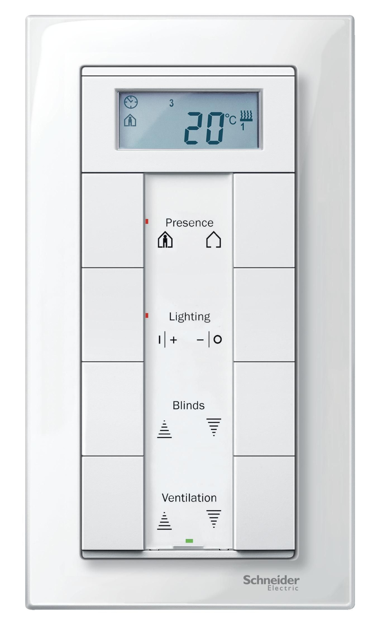 Рамка 2-постовая, sm б/перегородки (полярный белый) Merten M-Plan Schneider Electric, MTN515819