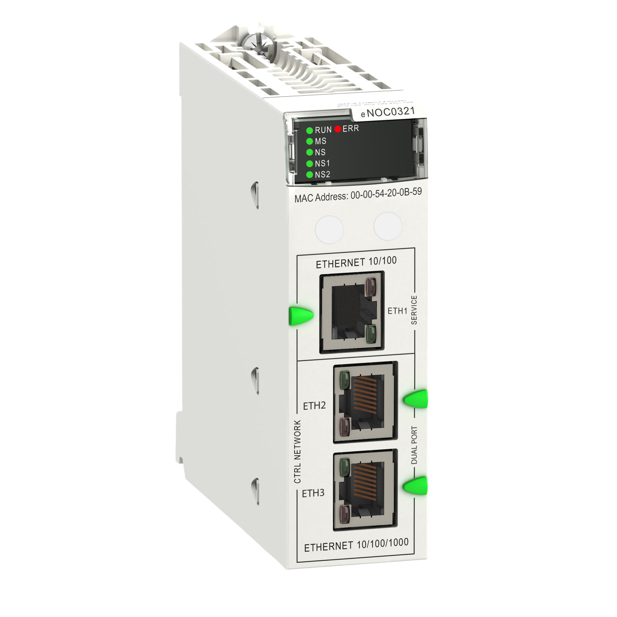 M580 NOC CONTROL Ethernet Модуль связи Schneider Electric, BMENOC0321