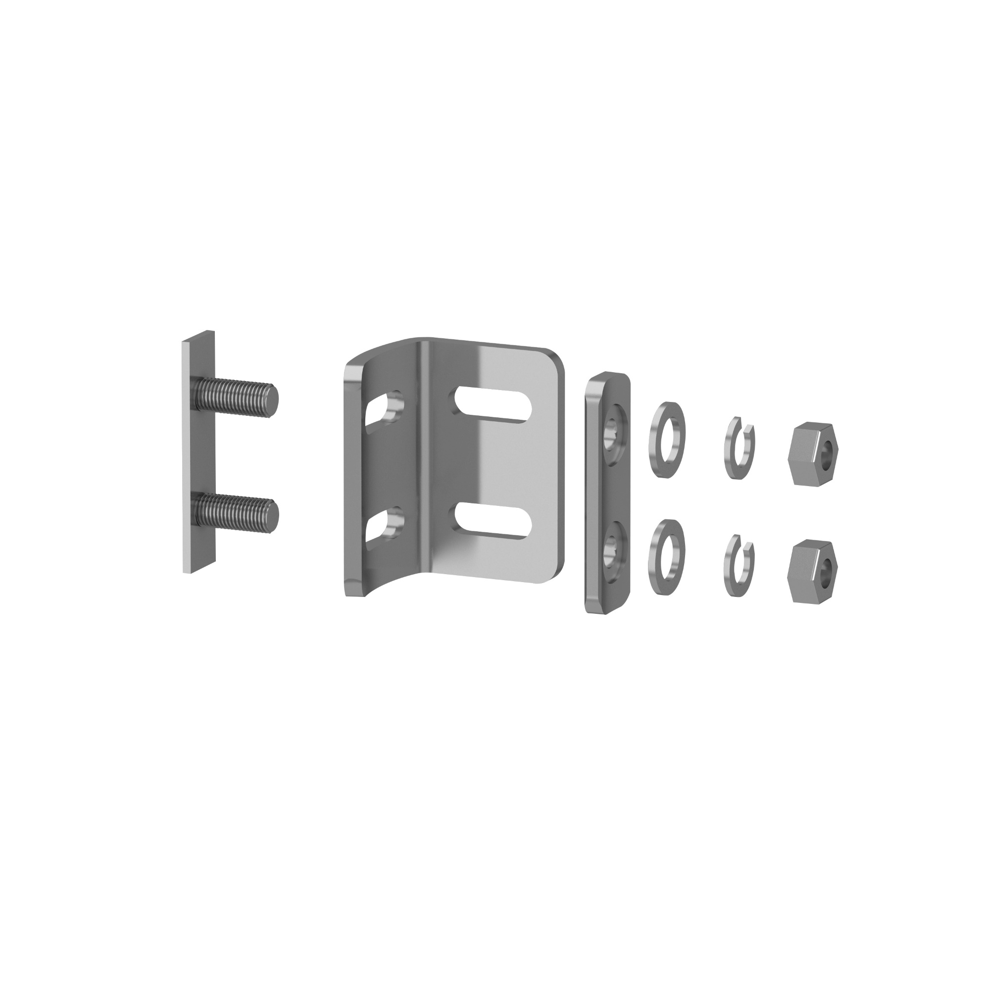 Монт. кроншт. для свет. барьера, 6 шт. Schneider Electric, XUSZBSC6