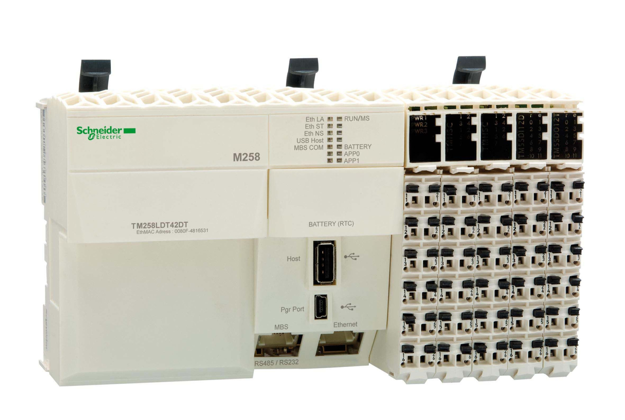 M258 ethernet/посл. интер/42вх/вых Schneider Electric, TM258LD42DT