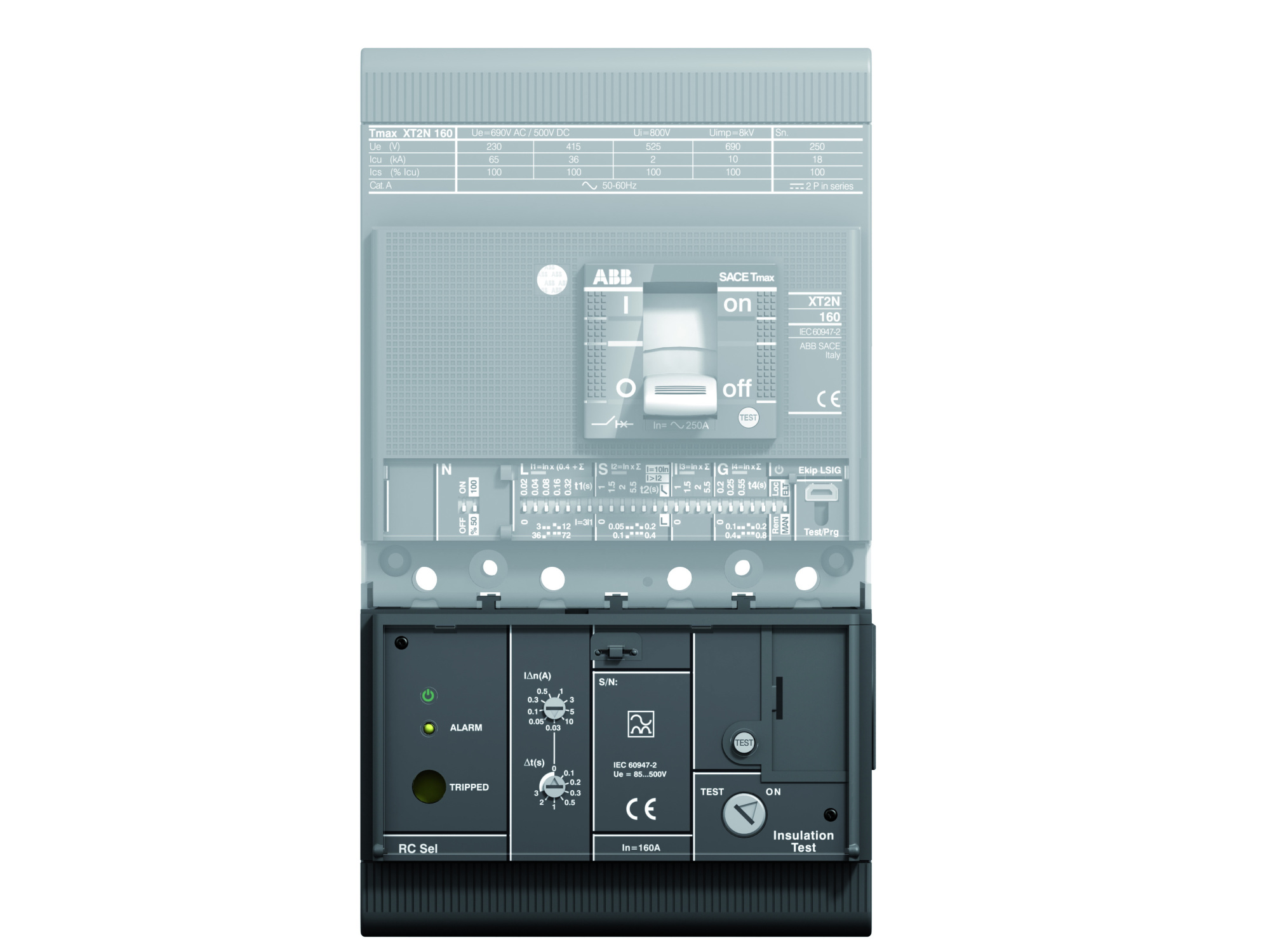 RC Sel x XT2 4p Устройство защитного отключенияp АВВ, 1SDA067126R1
