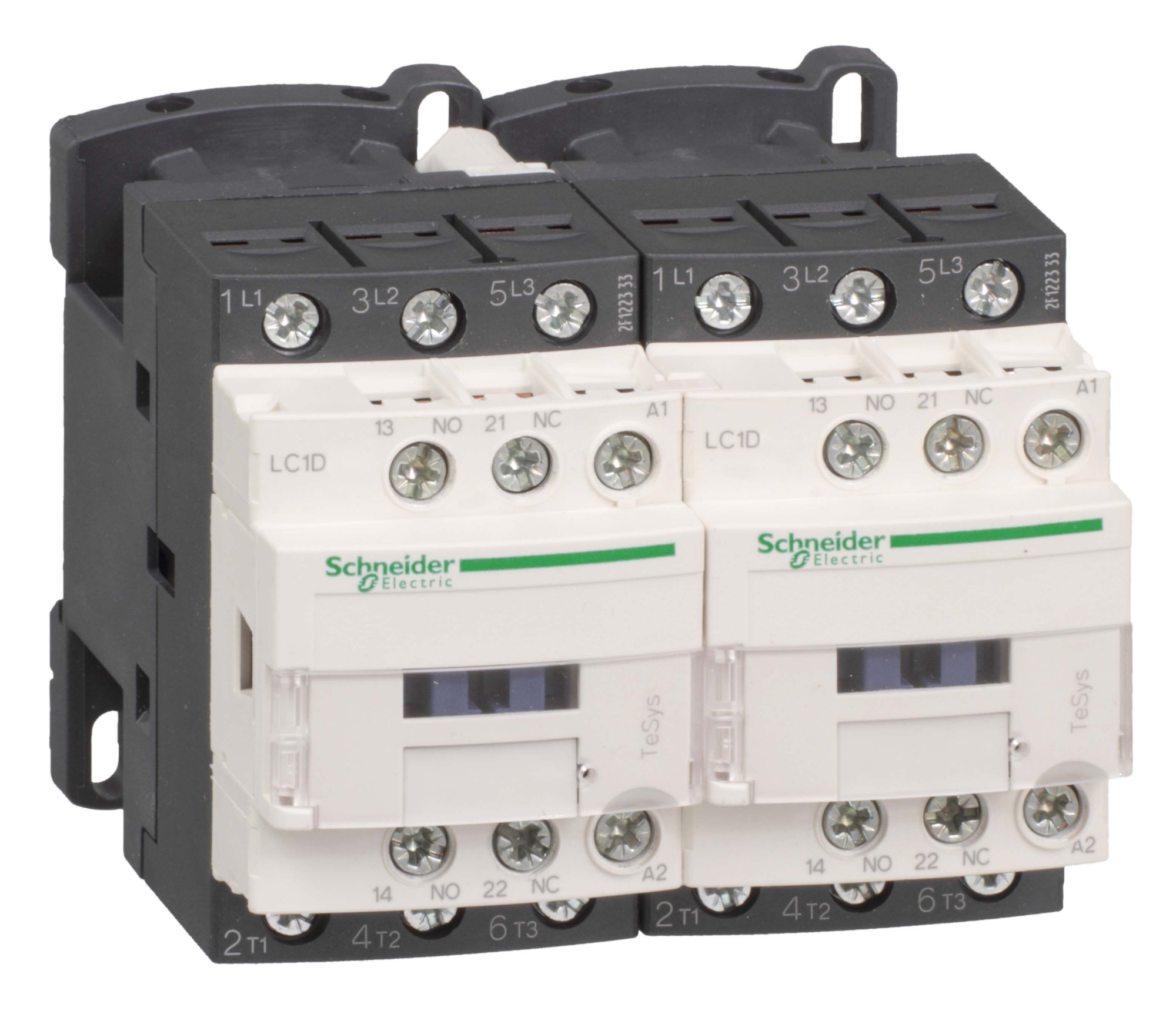 Контактор рев.3р,12a,но+нз,115v50/60гц, Schneider Electric, LC2D12FE7