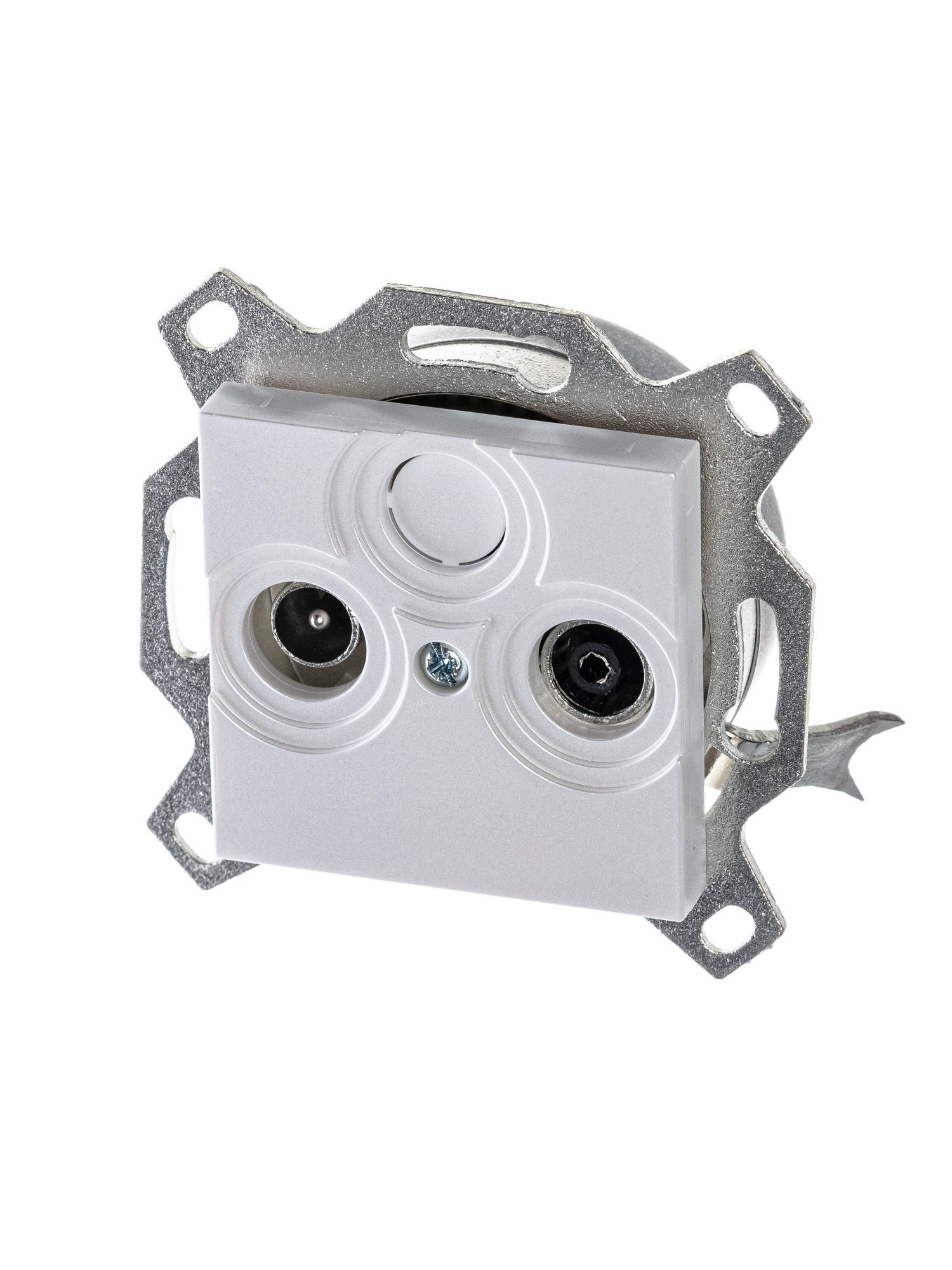 5011H-A03607 68W Розетка TV-R, проходная, 7дБ, Levit, жемчуг ABB, 2CHH083607A6068